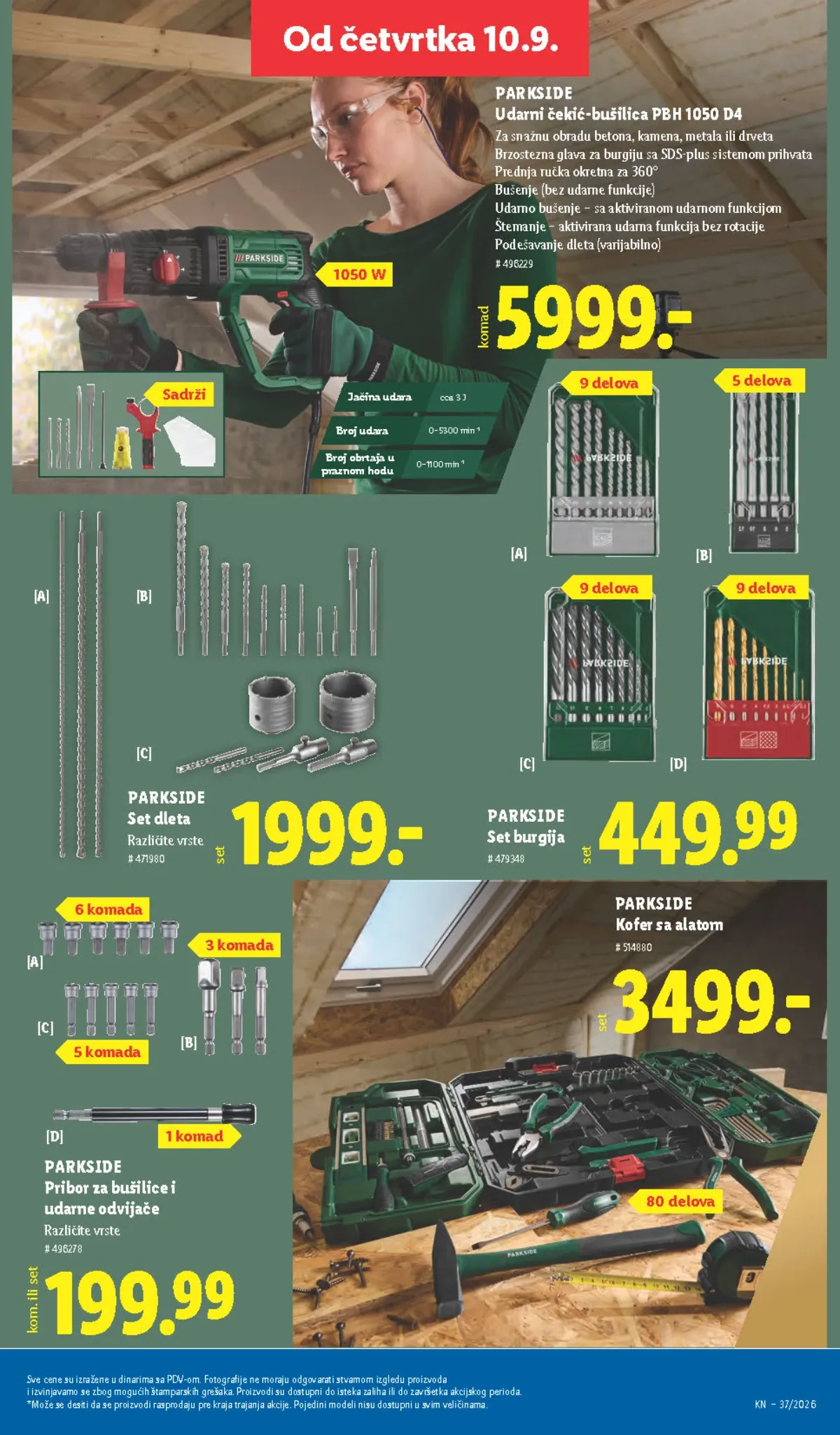 LIDL katalog od 10.09. do 16.09.2026. – strana 67 sa akcijskim cenama i ponudama