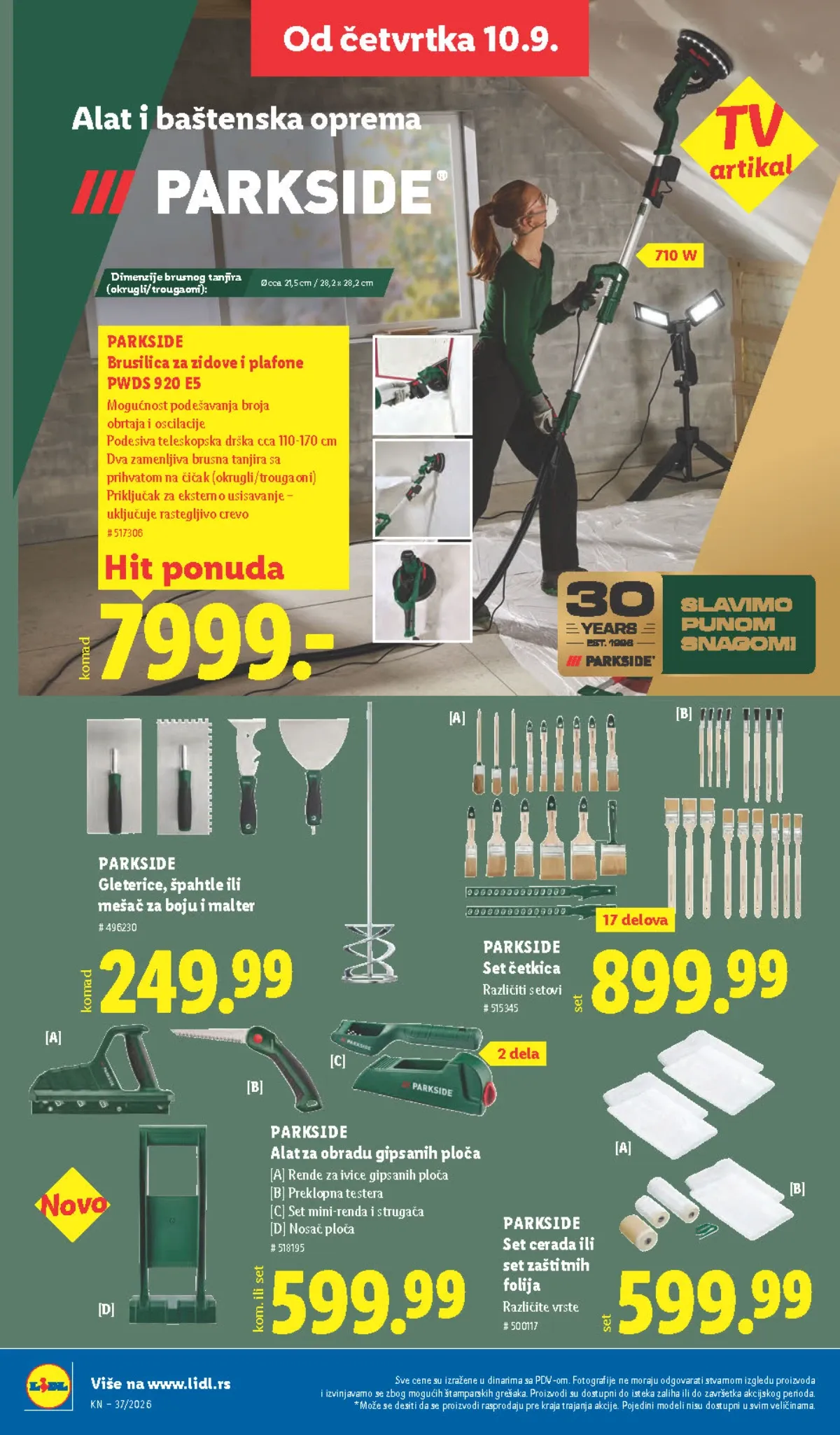 LIDL katalog od 10.09. do 16.09.2026. – strana 68 sa akcijskim cenama i ponudama