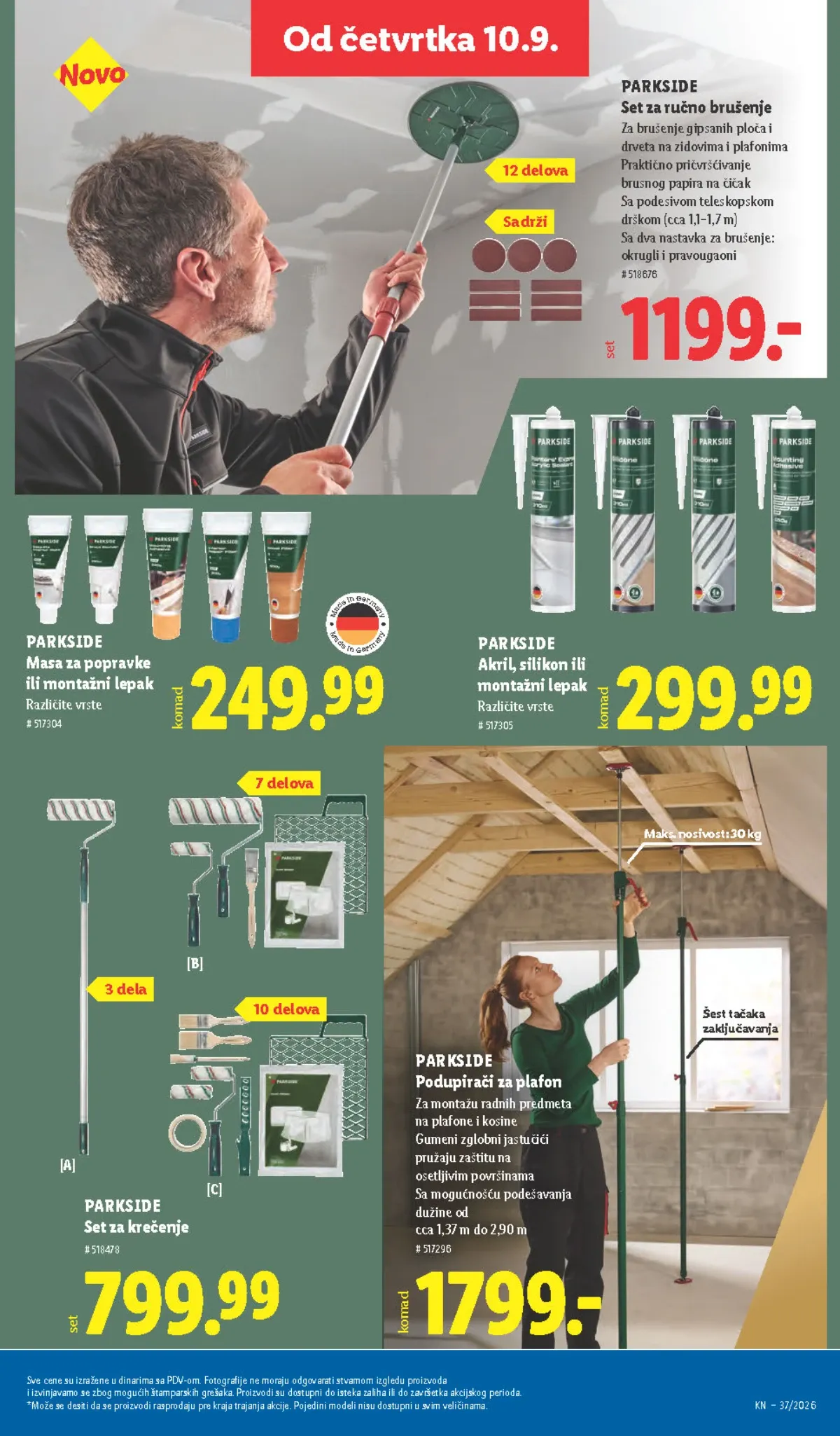 LIDL katalog od 10.09. do 16.09.2026. – strana 69 sa akcijskim cenama i ponudama