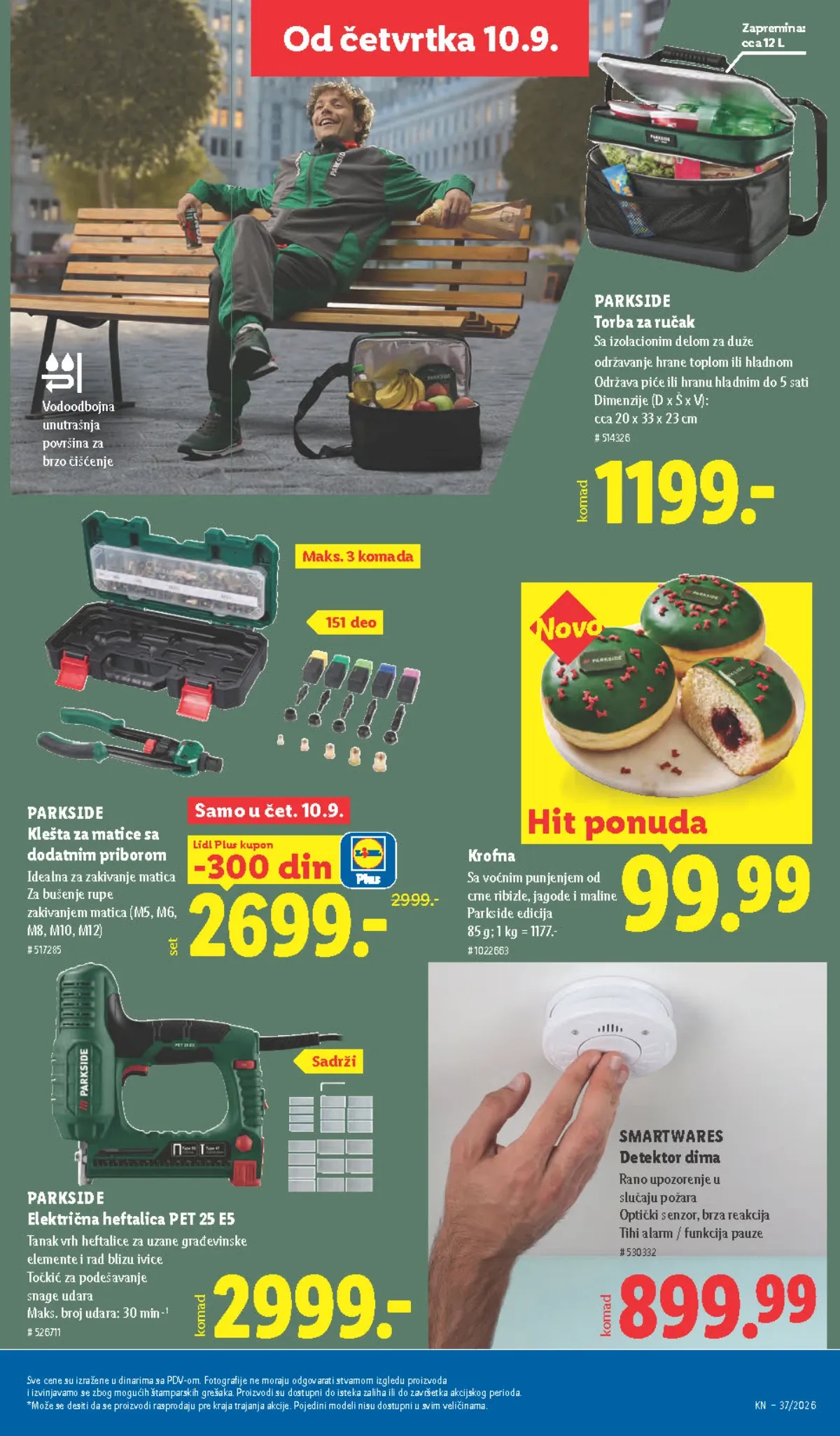LIDL katalog od 10.09. do 16.09.2026. – strana 71 sa akcijskim cenama i ponudama