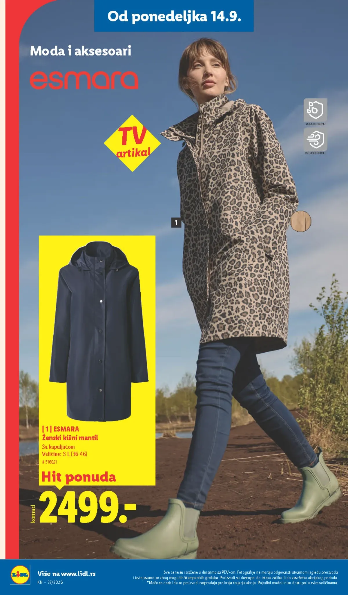 LIDL katalog od 10.09. do 16.09.2026. – strana 76 sa akcijskim cenama i ponudama