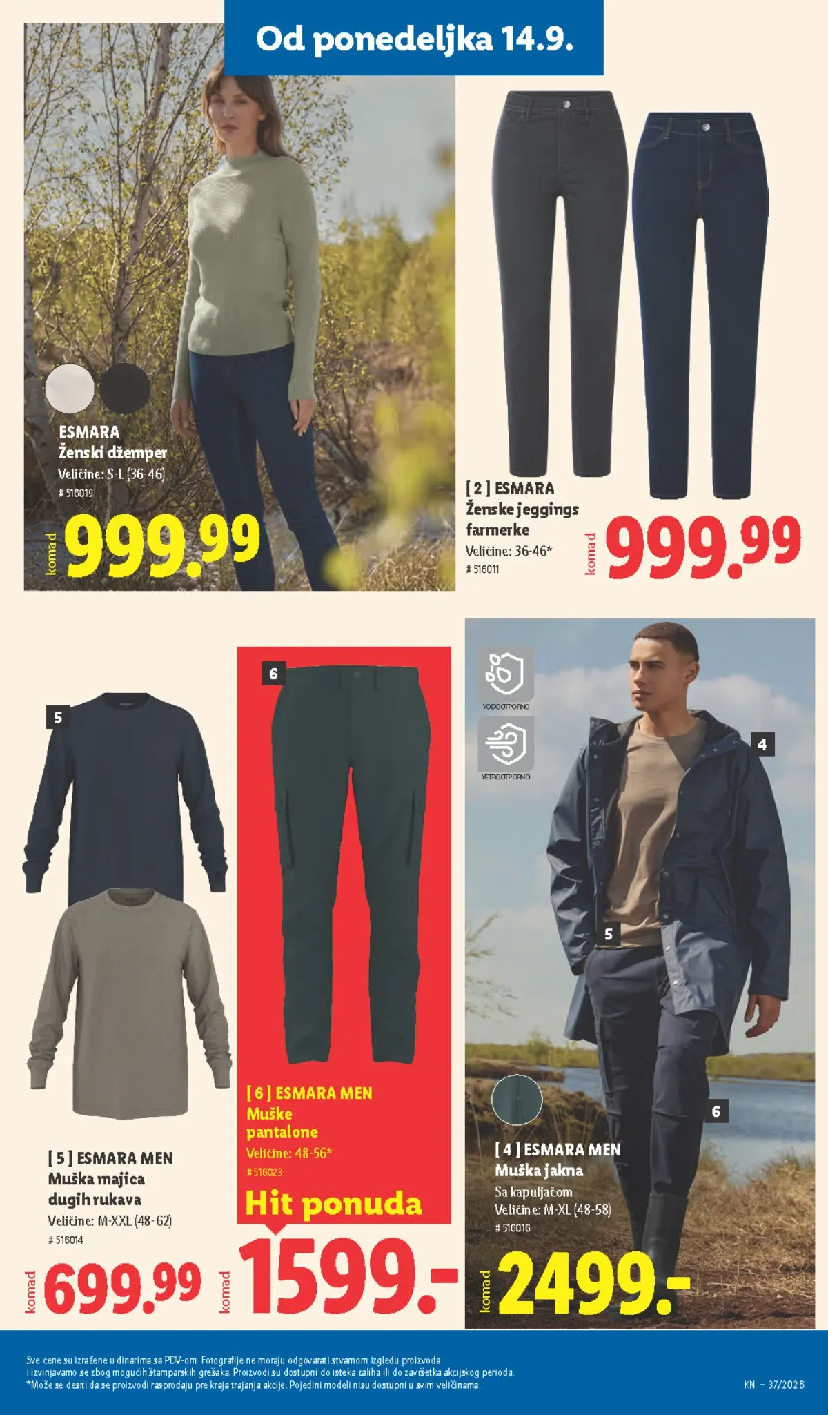 LIDL katalog od 10.09. do 16.09.2026. – strana 77 sa akcijskim cenama i ponudama