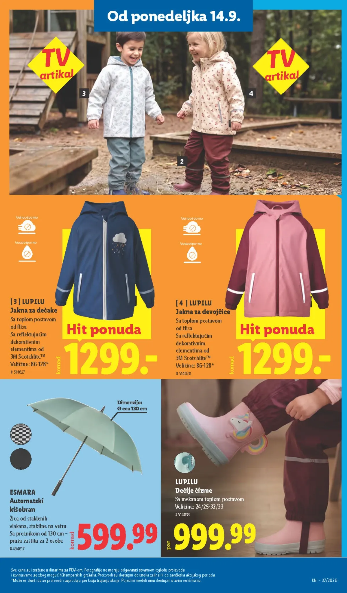 LIDL katalog od 10.09. do 16.09.2026. – strana 79 sa akcijskim cenama i ponudama