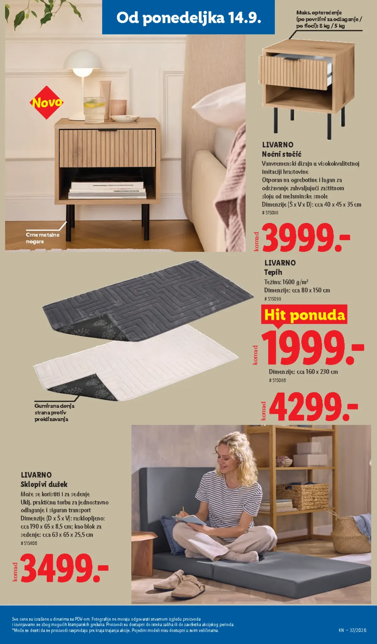 LIDL katalog od 10.09. do 16.09.2026. – strana 81 sa akcijskim cenama i ponudama