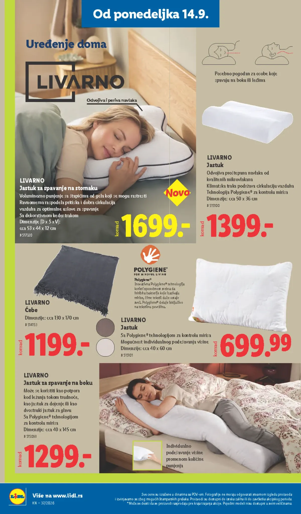 LIDL katalog od 10.09. do 16.09.2026. – strana 82 sa akcijskim cenama i ponudama