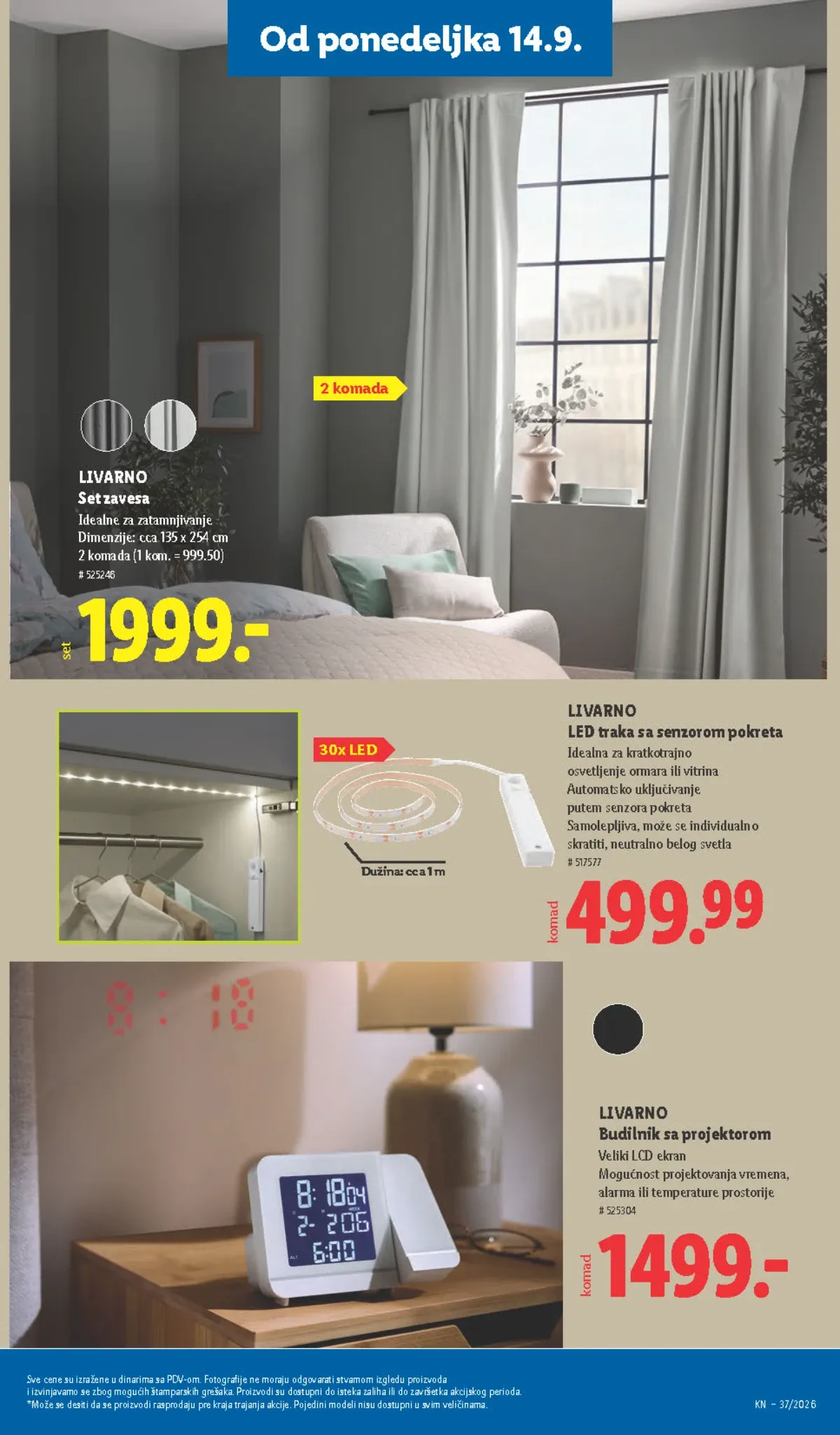 LIDL katalog od 10.09. do 16.09.2026. – strana 83 sa akcijskim cenama i ponudama