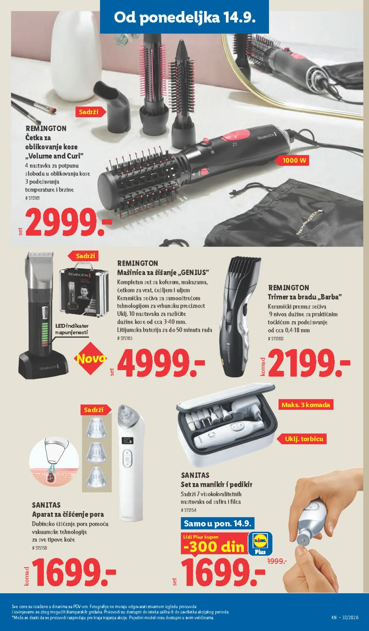 LIDL katalog od 10.09. do 16.09.2026. – strana 85 sa akcijskim cenama i ponudama
