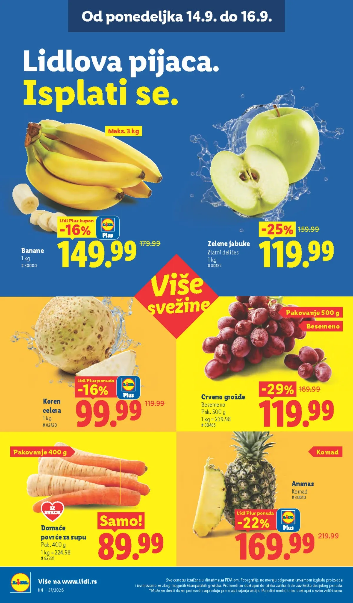LIDL katalog od 10.09. do 16.09.2026. – strana 86 sa akcijskim cenama i ponudama