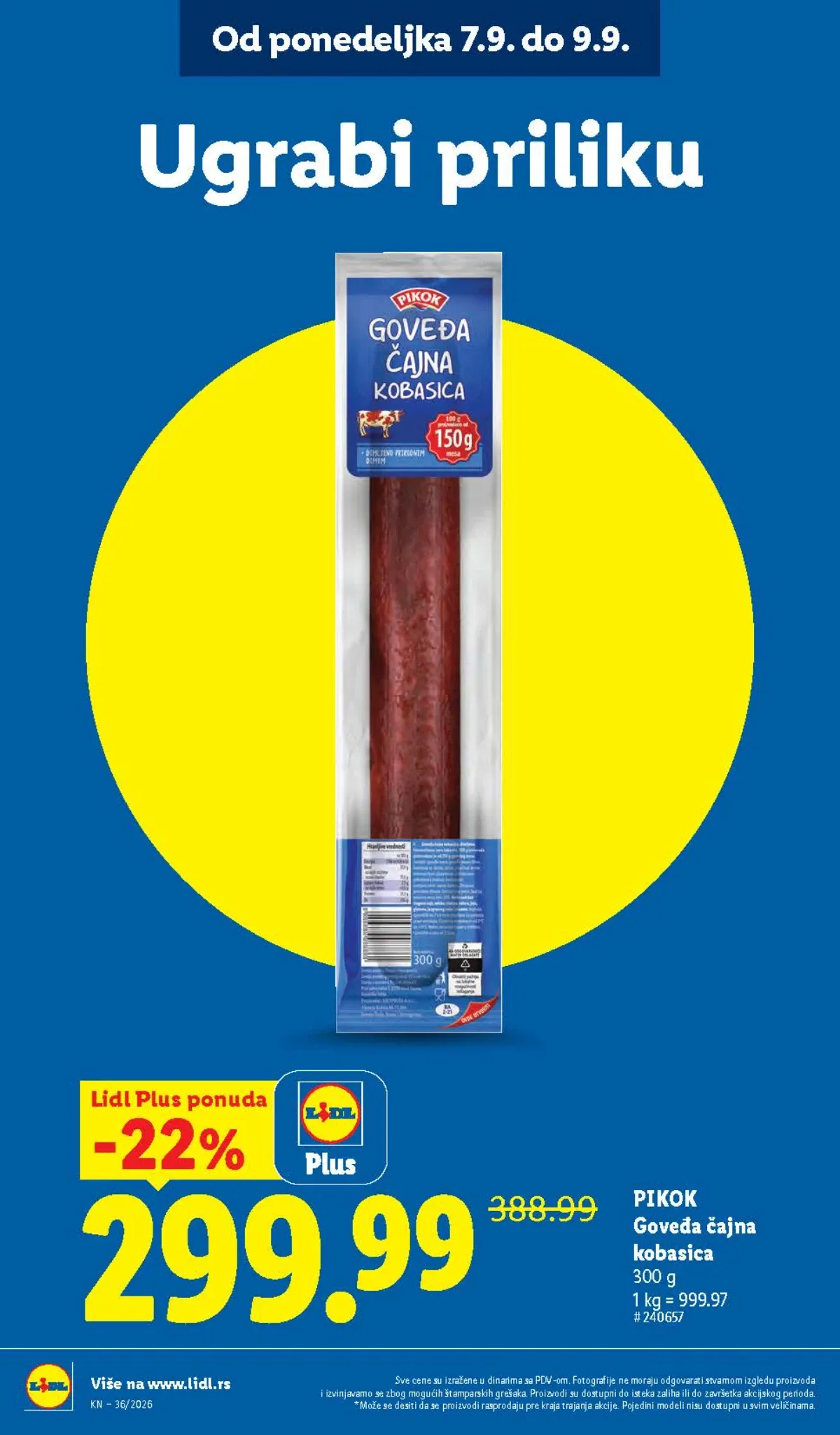 LIDL katalog do 09.09.2026. – strana 18