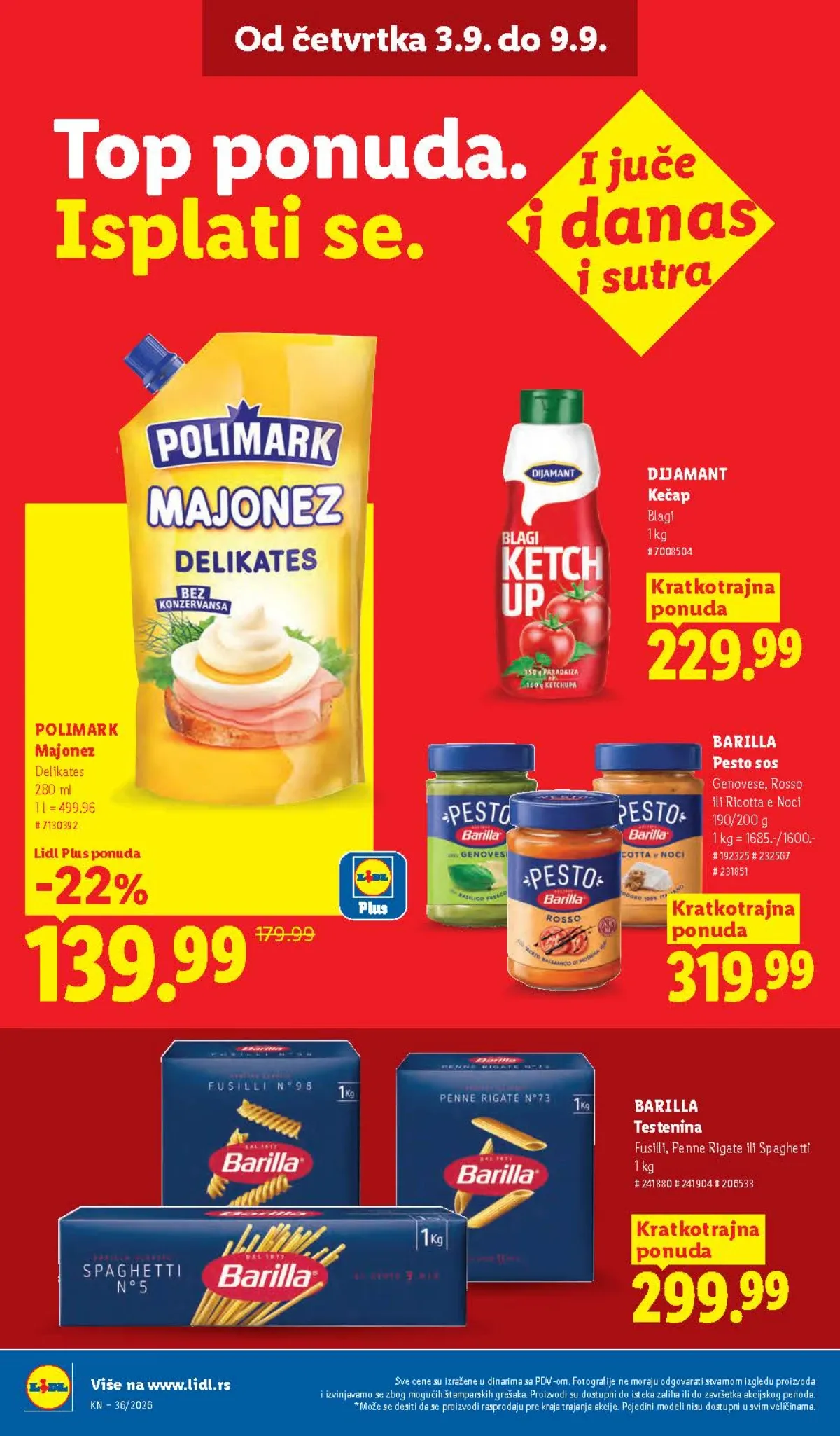 LIDL katalog do 09.09.2026. – strana 32