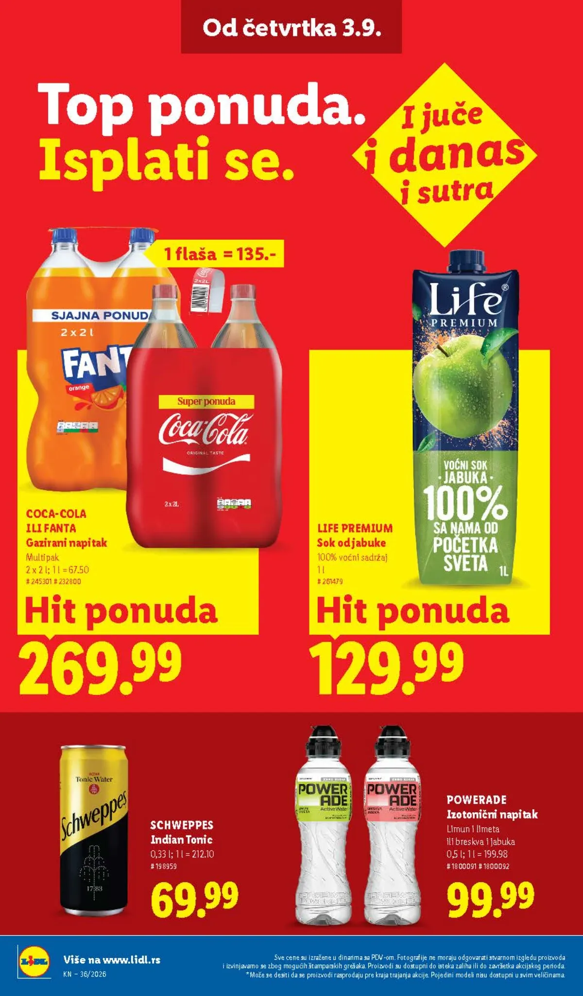 LIDL katalog do 09.09.2026. – strana 36