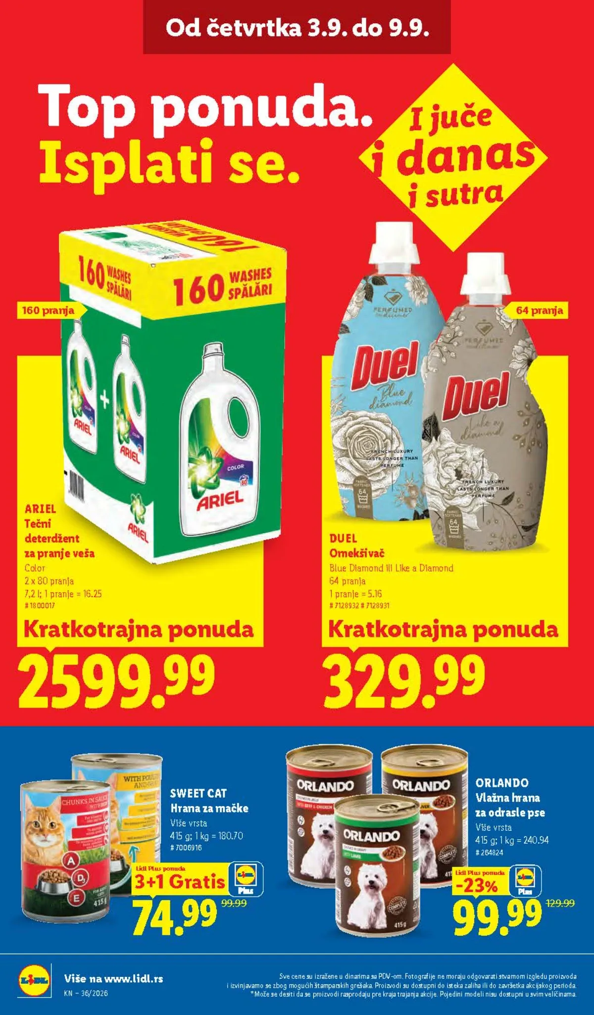 LIDL katalog do 09.09.2026. – strana 38
