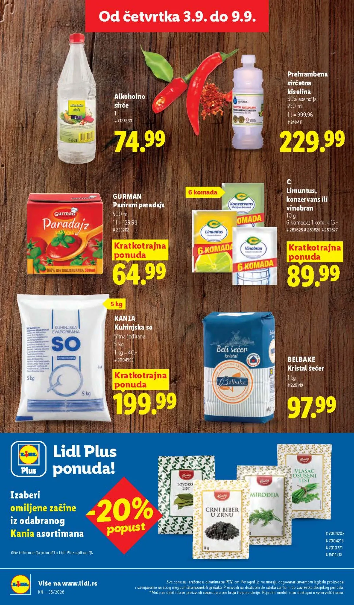 LIDL katalog do 09.09.2026. – strana 54