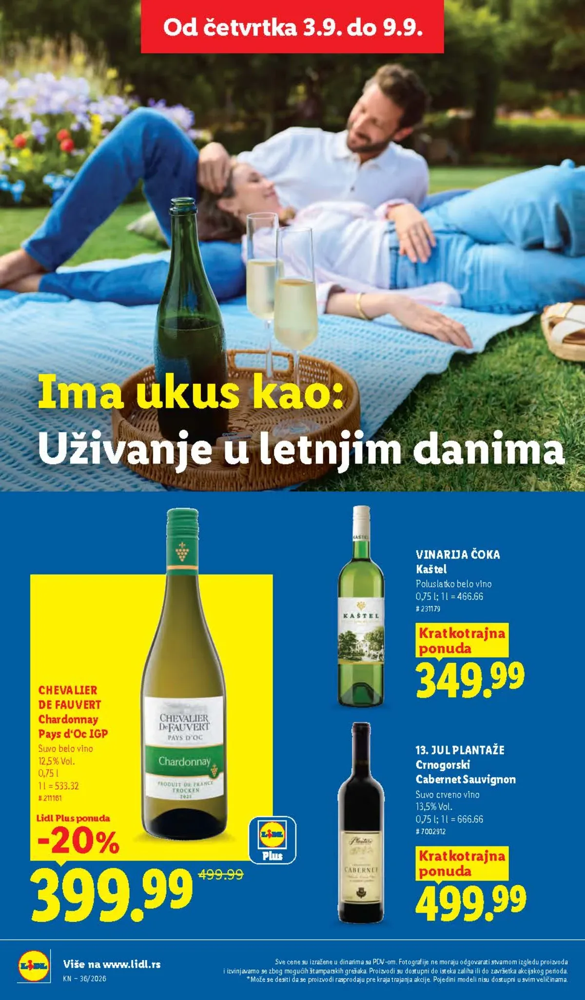 LIDL katalog do 09.09.2026. – strana 70