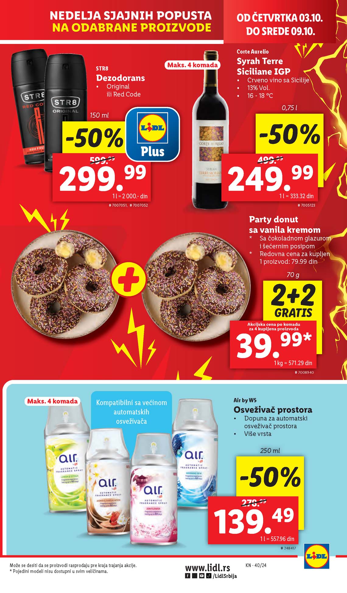 LIDL SNIZENJE SNIZENJA  KATALOG AKCIJA