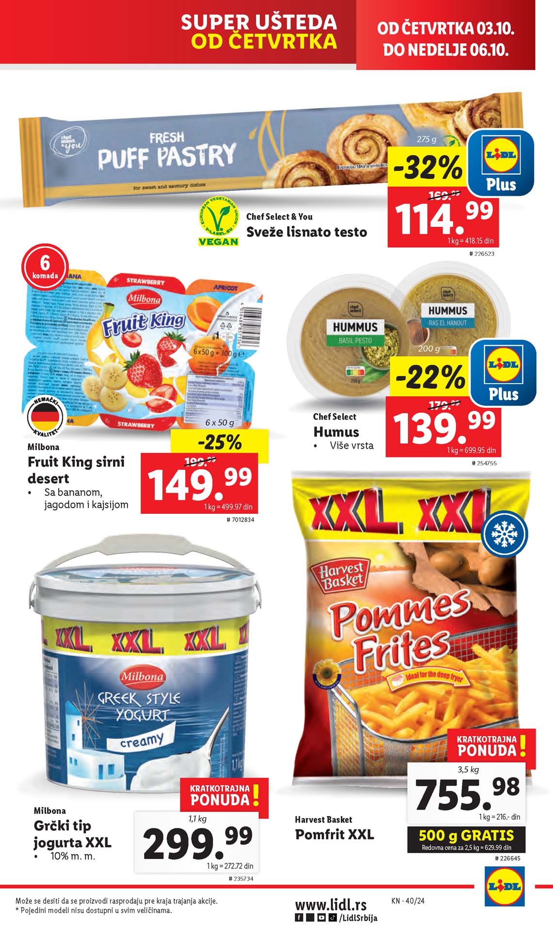 LIDL SNIZENJE SNIZENJA  KATALOG AKCIJA