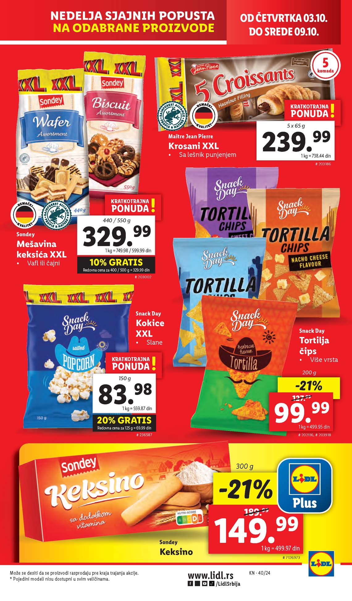 LIDL SNIZENJE SNIZENJA  KATALOG AKCIJA