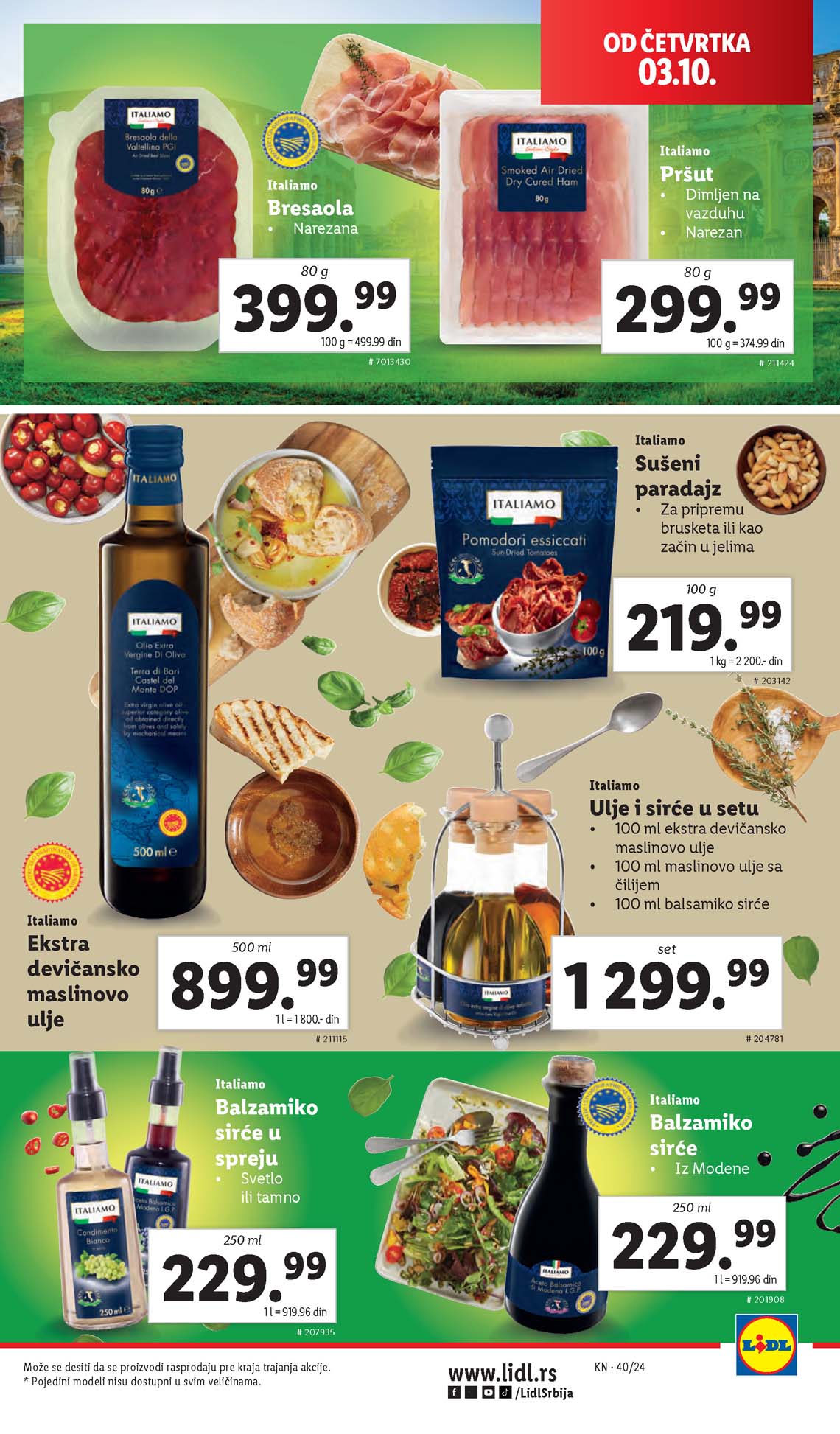 LIDL SNIZENJE SNIZENJA  KATALOG AKCIJA