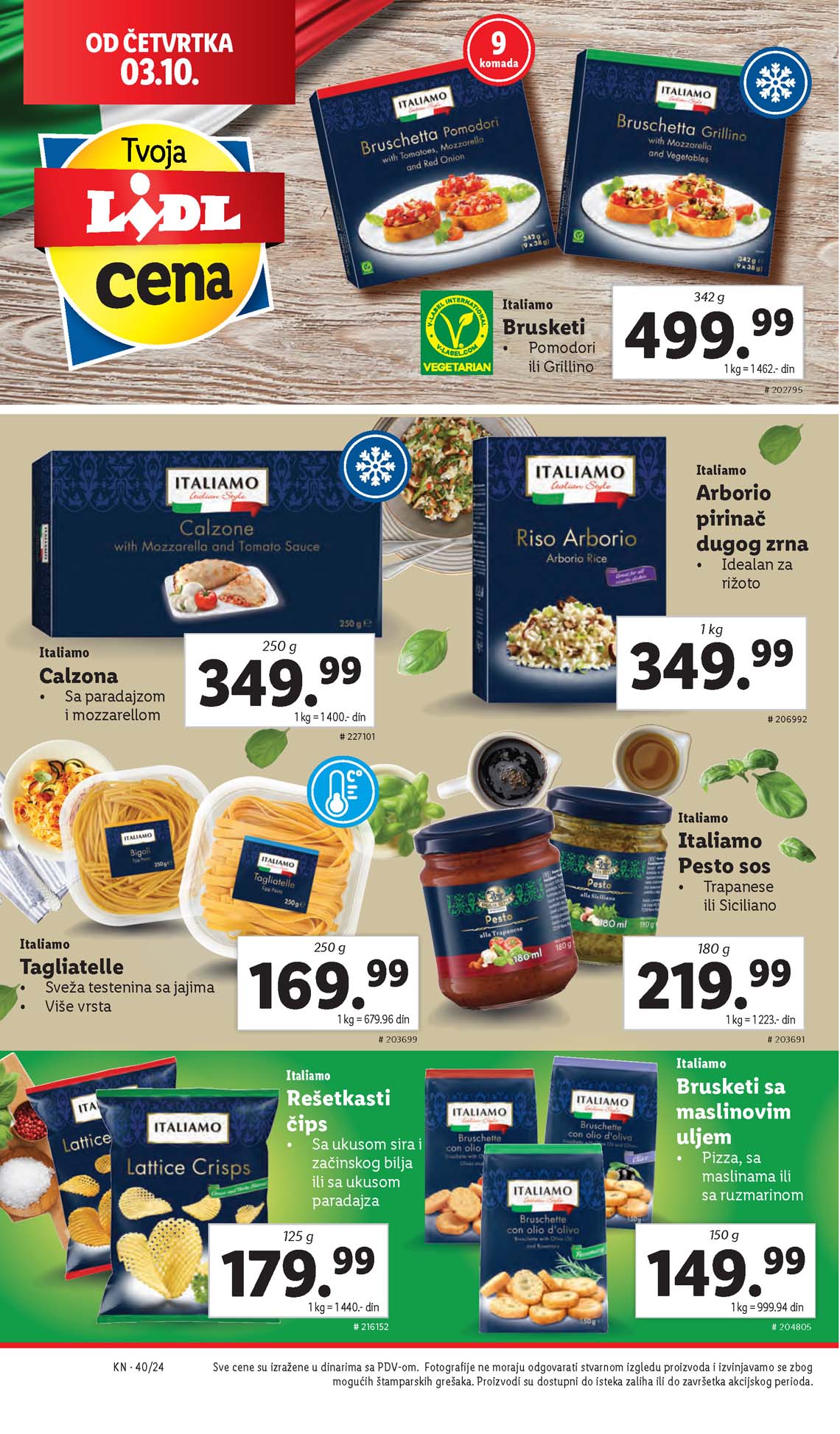 LIDL SNIZENJE SNIZENJA  KATALOG AKCIJA