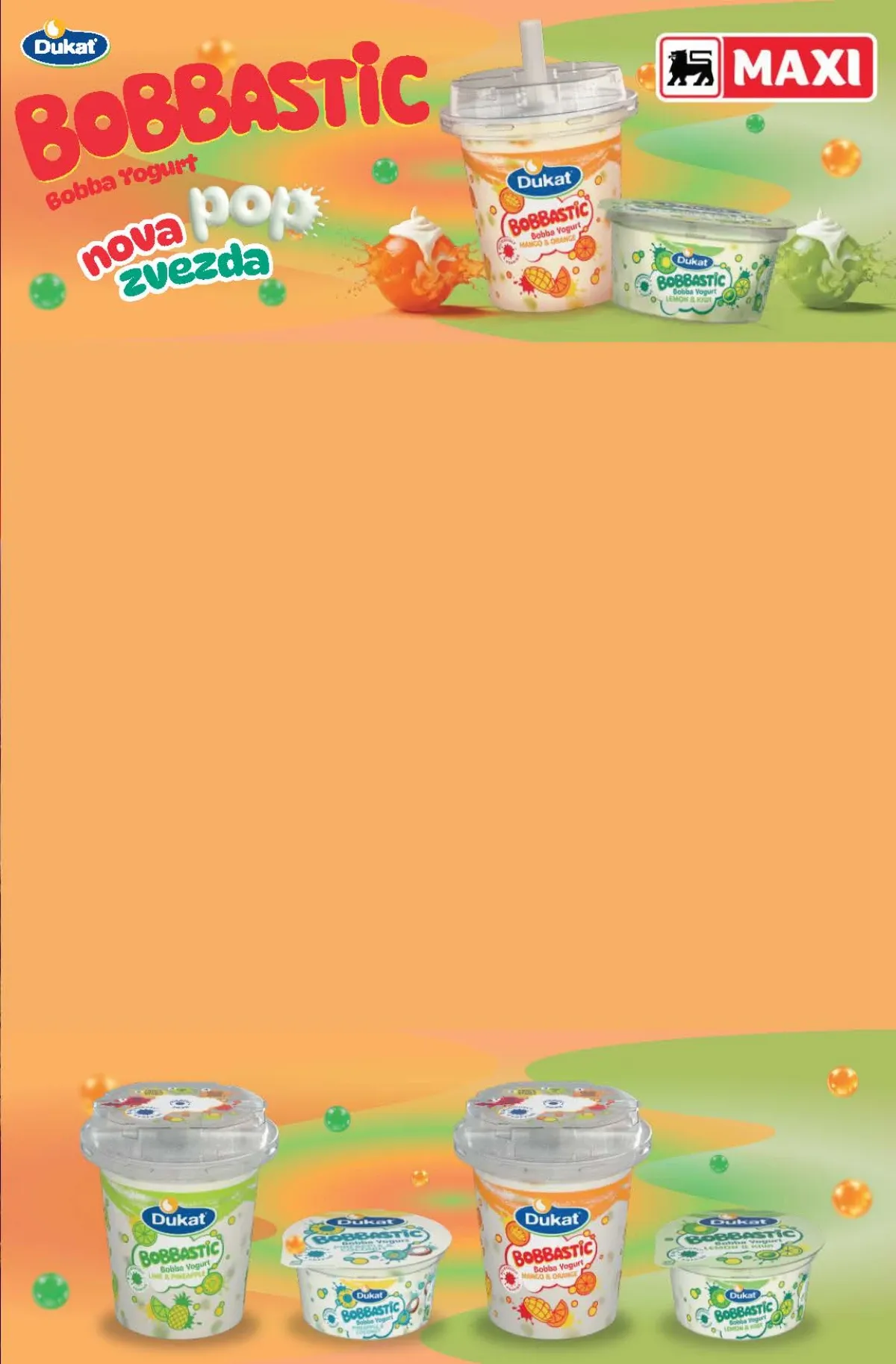 Dukat Bobbastic jogurt – nova zvezda