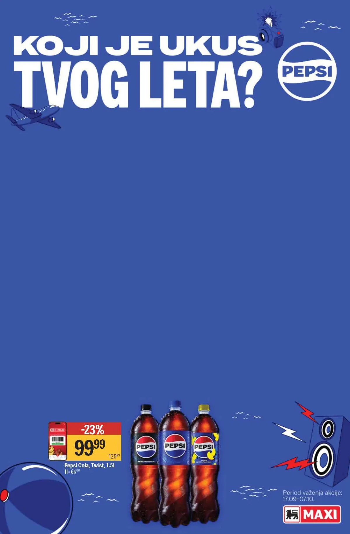 Maxi katalog – Pepsi Cola i Pepsi Twist