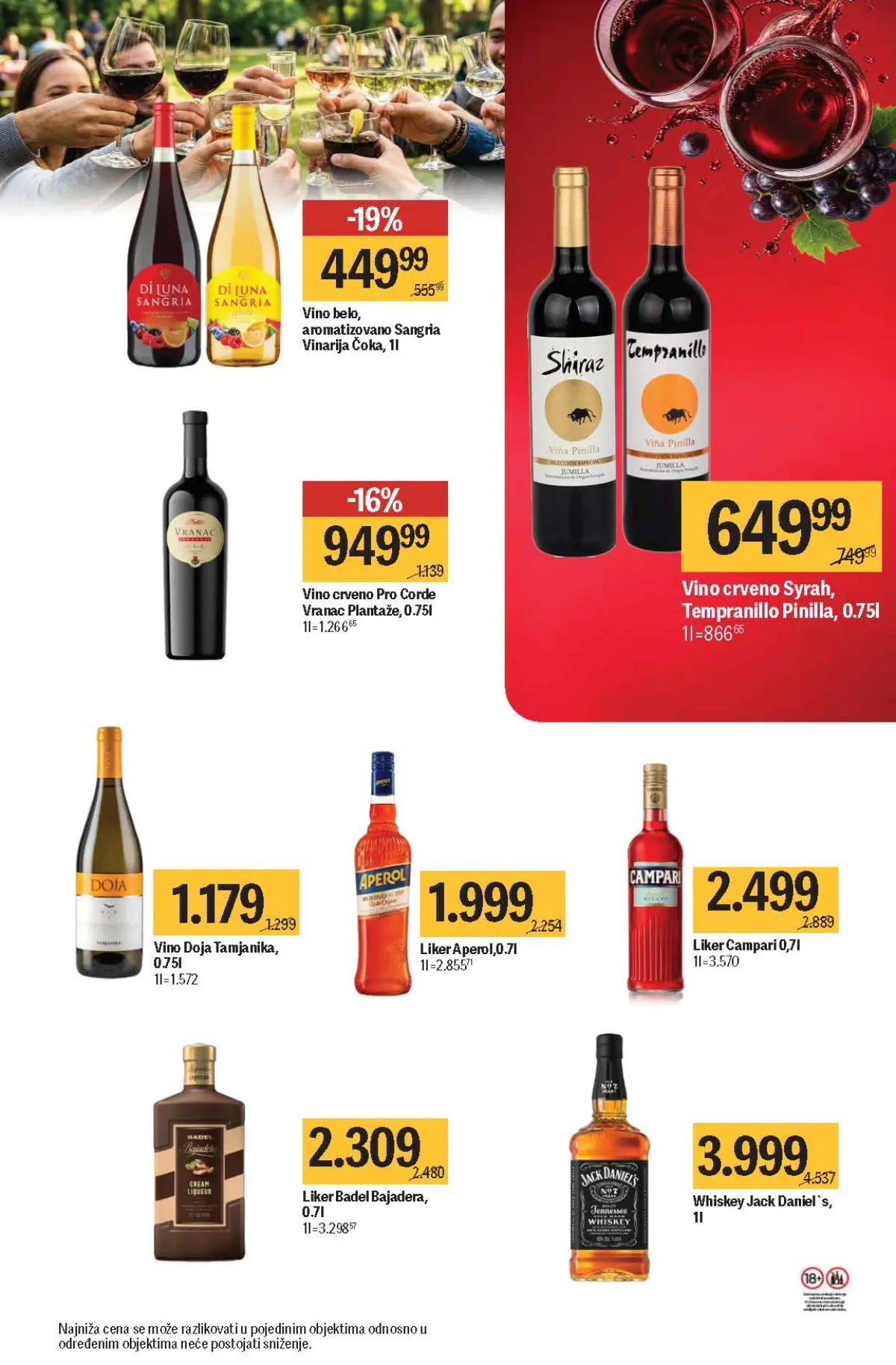 Maxi katalog – vino, liker, viski i aperitivi