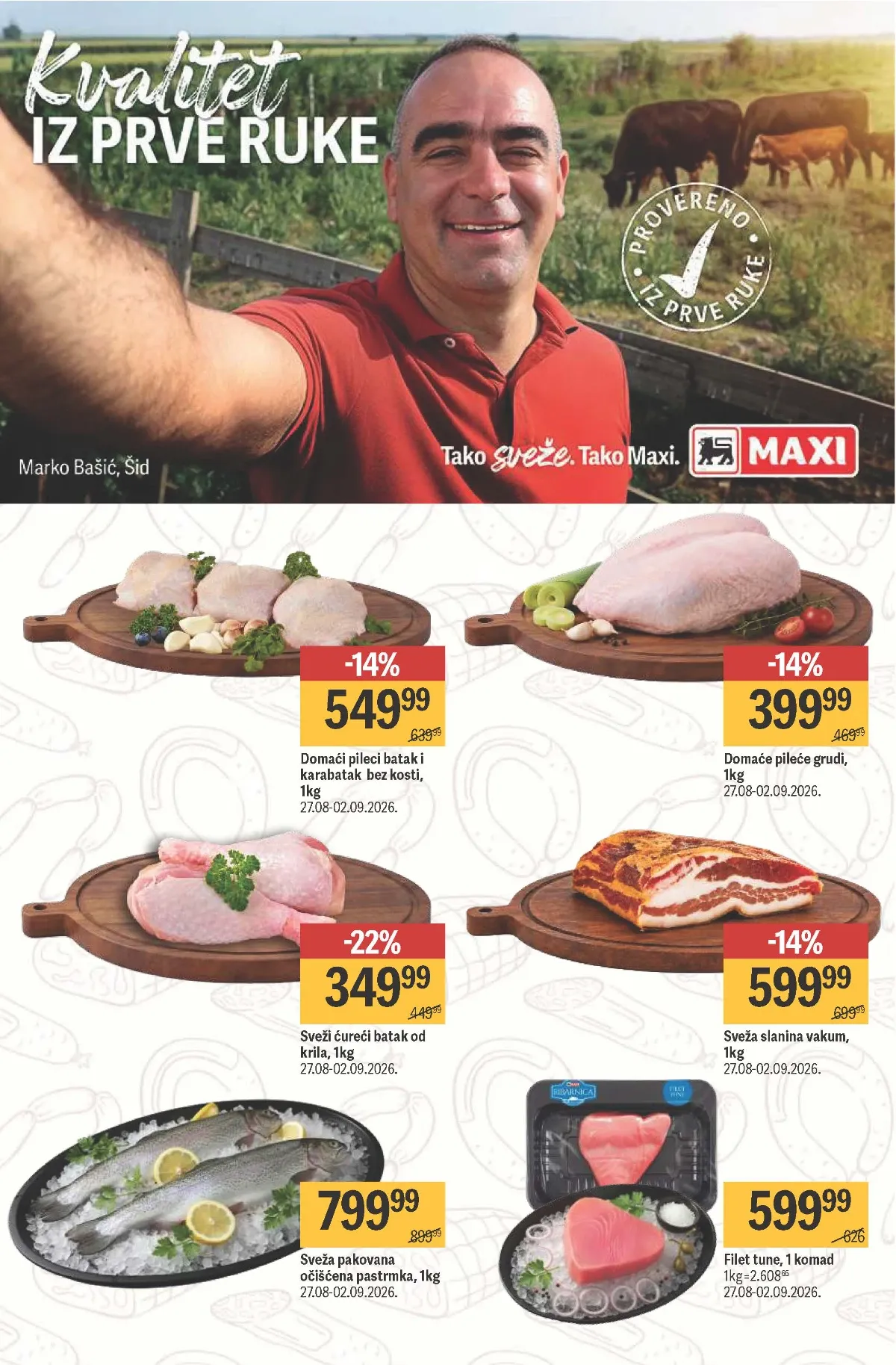 Maxi katalog – pileći batak i karabatak bez kosti i pileće grudi