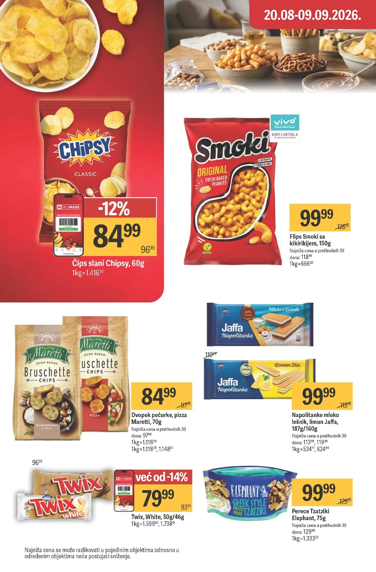 Maxi katalog – Smoki sa kikirikijem i Maretti dvopek