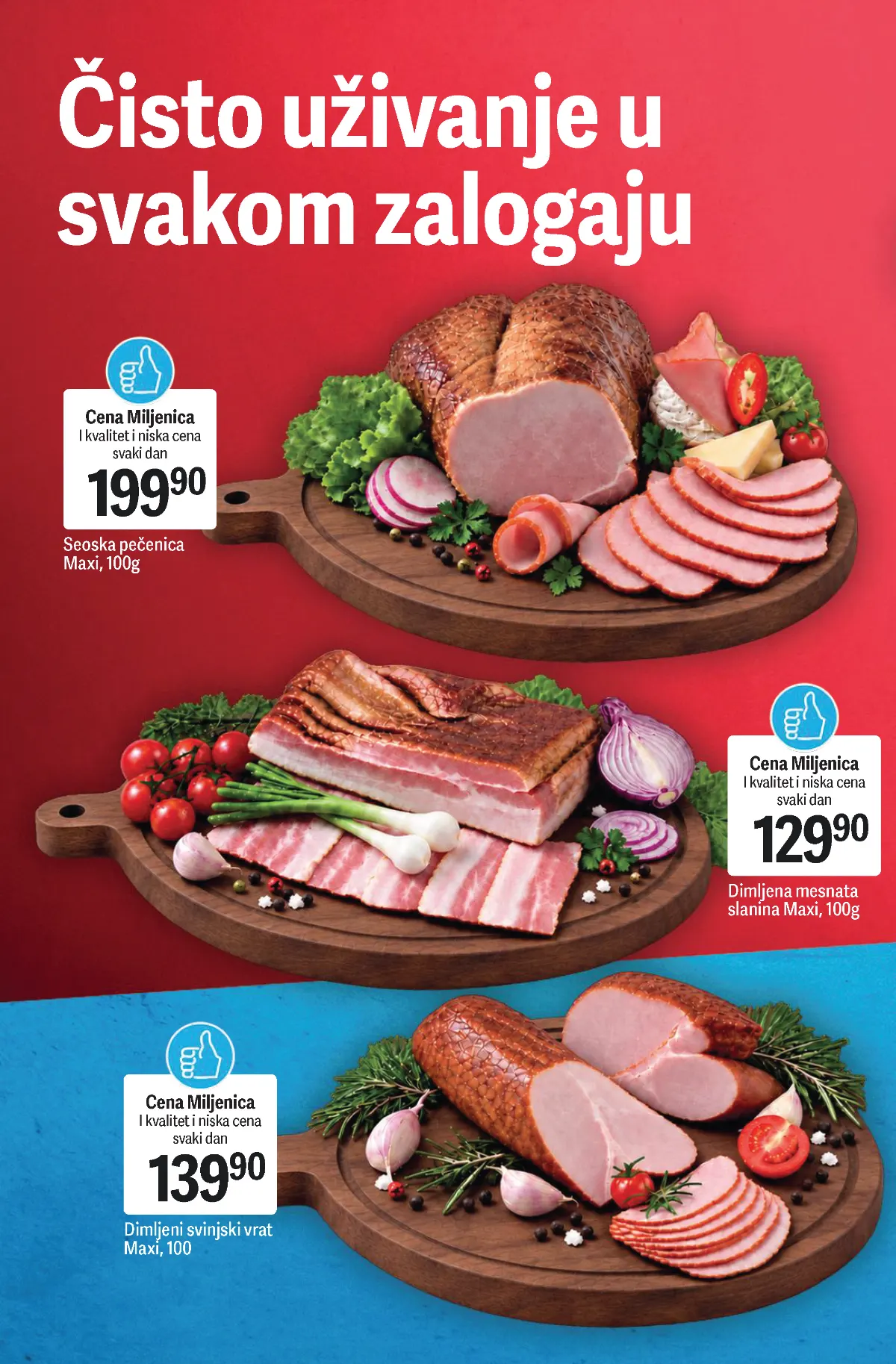 Maxi akcijski katalog oktobar–novembar 2026, strana 2 – Suhomesnati proizvodi Maxi