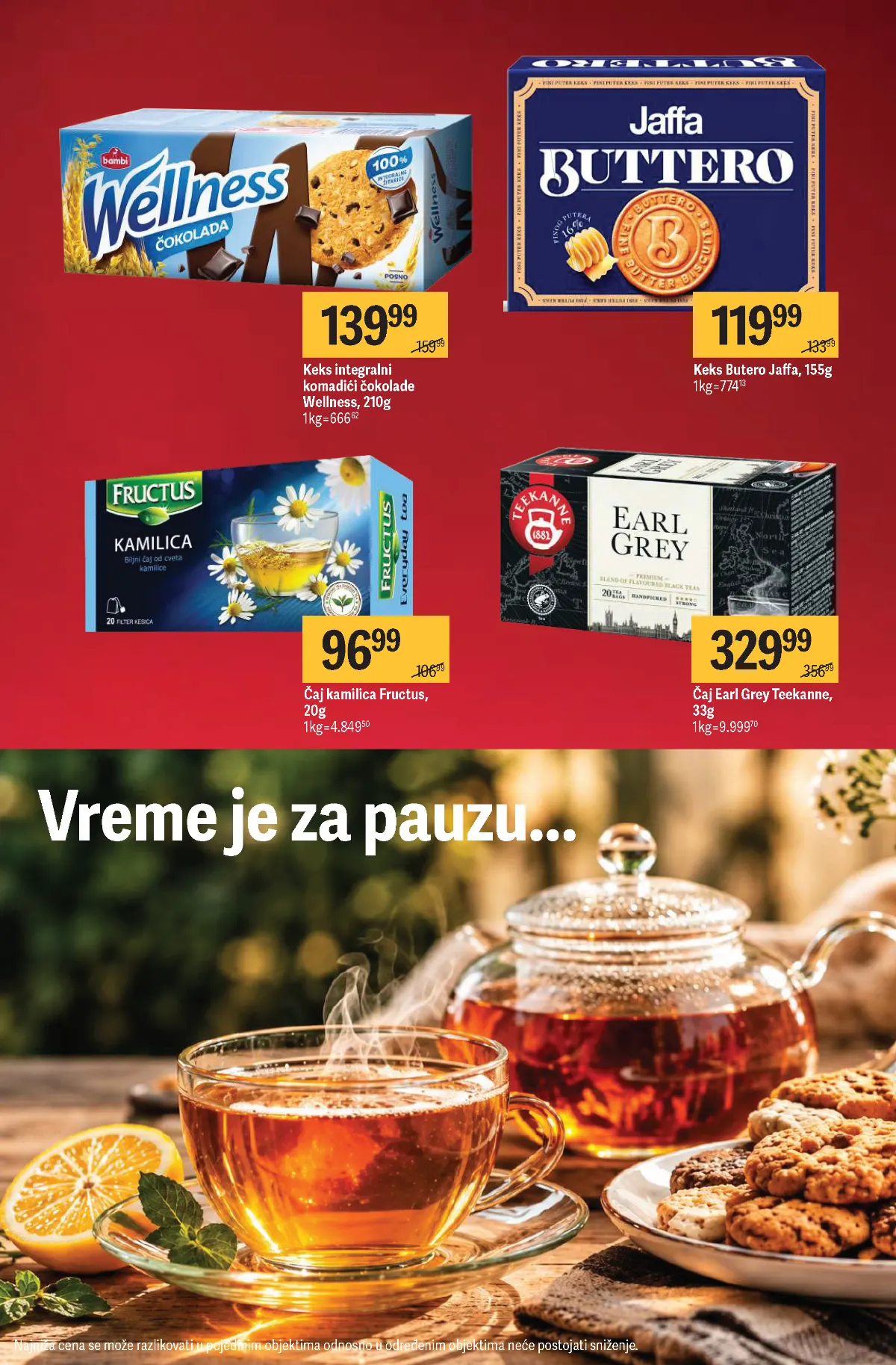 MAXI katalog – strana 5 MAXI katalog strana 5 – Wellness, Jaffa Butero, Fructus kamilica i Teekanne čaj