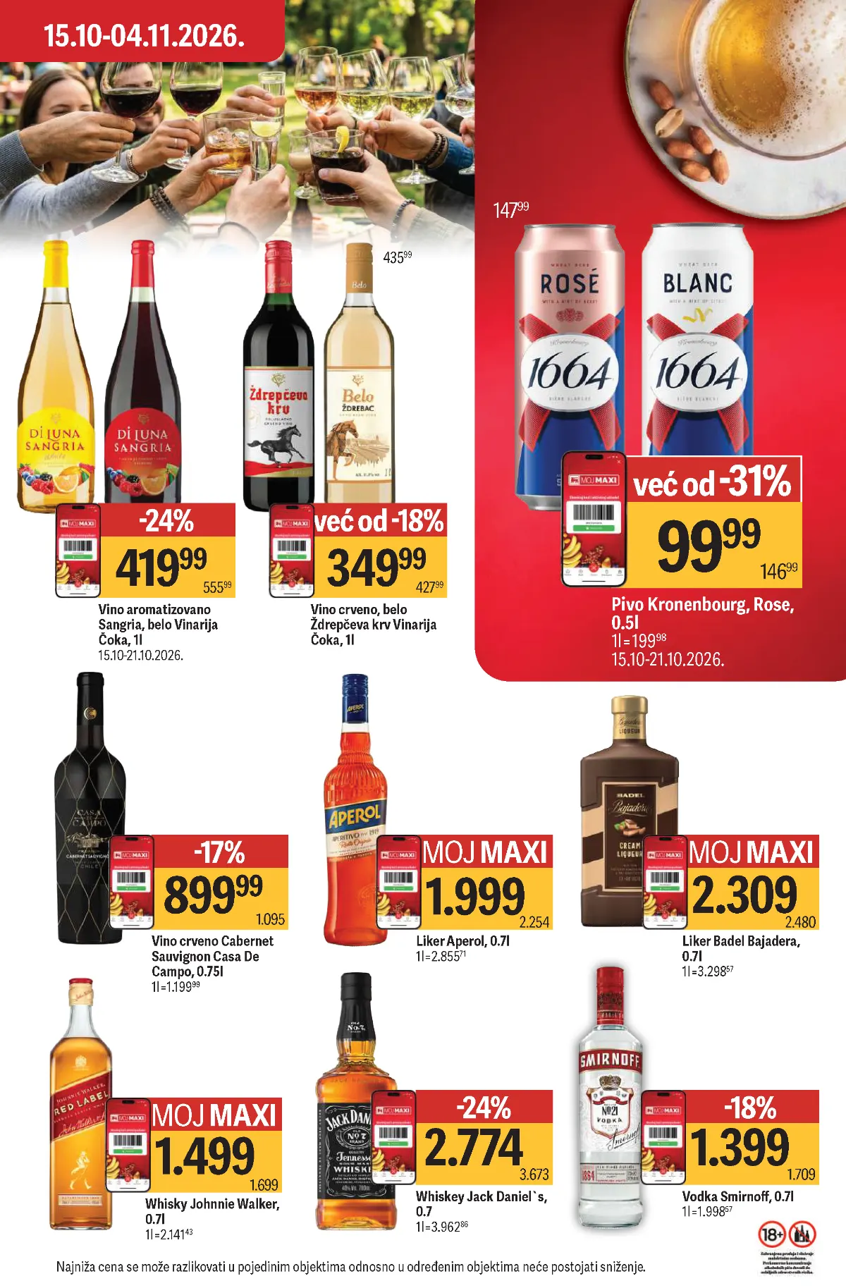 MAXI katalog – strana 51 MAXI katalog strana 51 – Ždrepčeva krv, Sangria i Kronenbourg