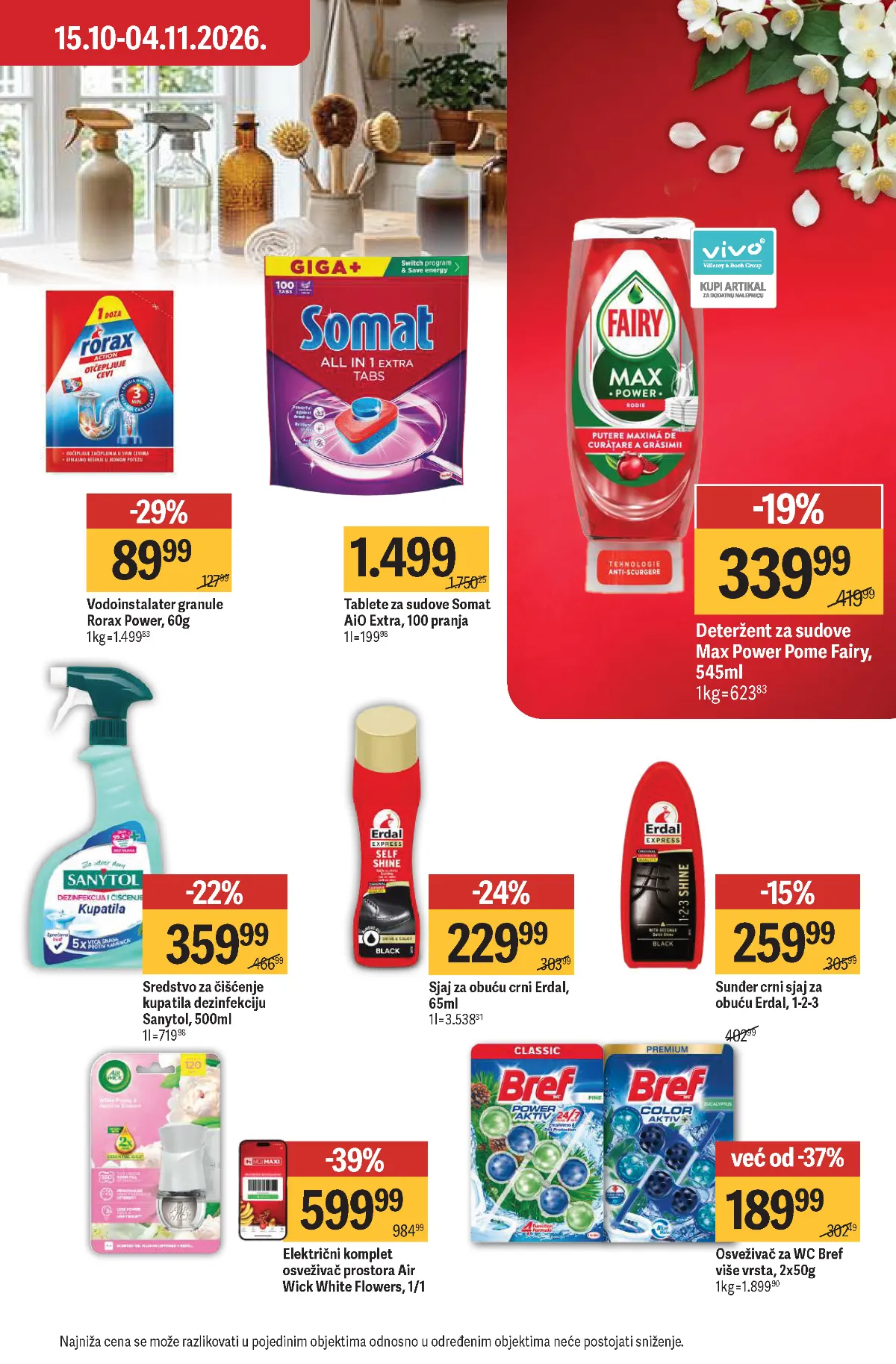 MAXI katalog – strana 55 MAXI katalog strana 55 – sredstva za čišćenje i Somat tablete za mašinu za sudove