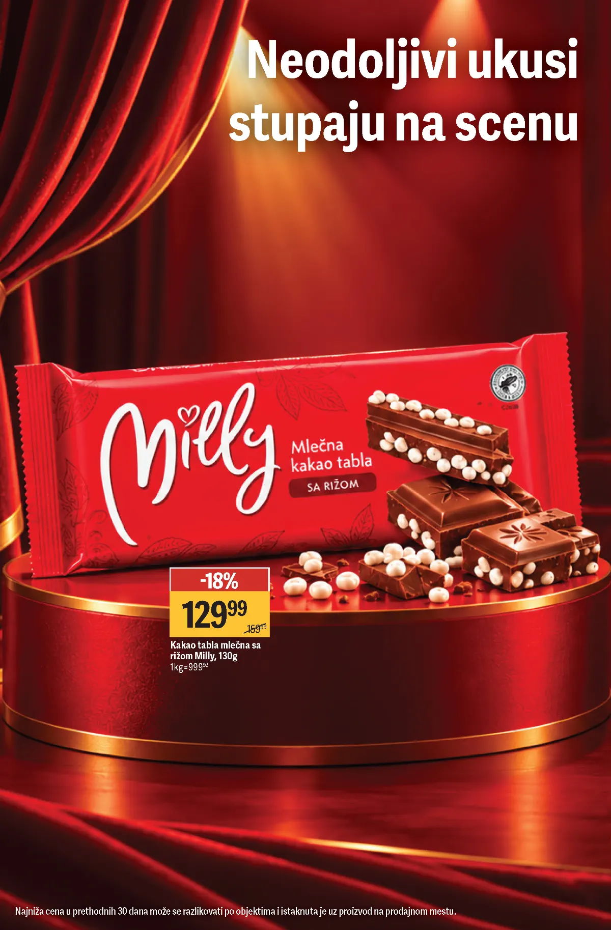 Maxi katalog strana 2 – Milly mlečna kakao tabla sa rižom, 130 g, za 129,99 RSD