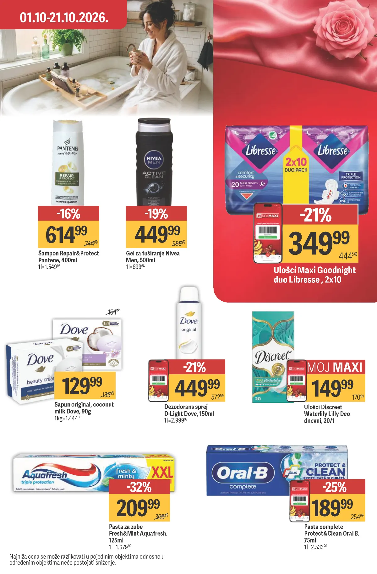 MAXI katalog, strana 51 – Aquafresh i Oral-B paste za zube