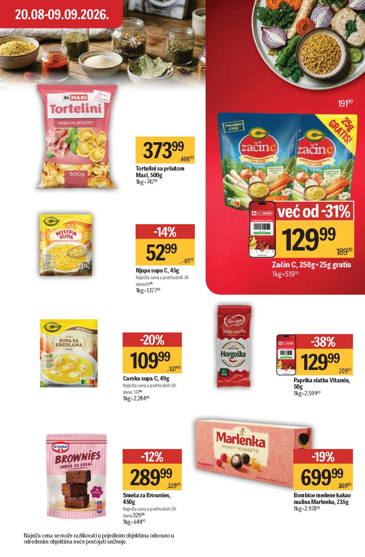 Maxi katalog – Njupa supa i paprika Vitamin Maxi katalog do 09.09.2026. – Njupa supa C i slatka paprika Vitamin