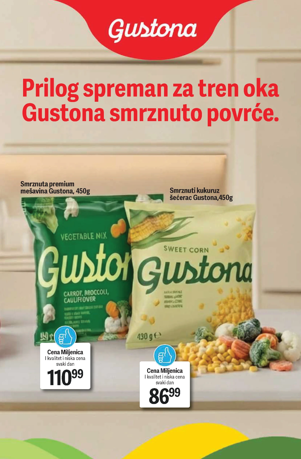 Maxi Mega ponuda 16.07. do 29.07.2026. – smrznuto povrće i gotovi proizvodi