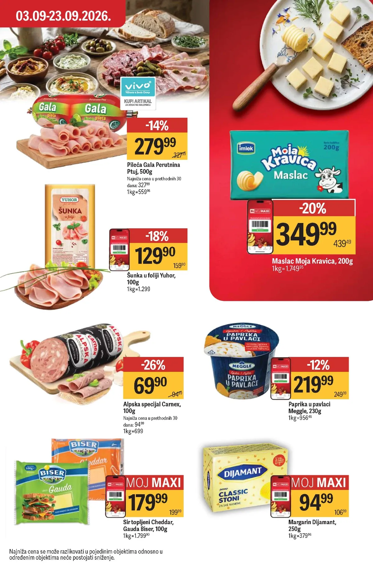 Maxi katalog – Perutnina Ptuj, Yuhor i Moja Kravica