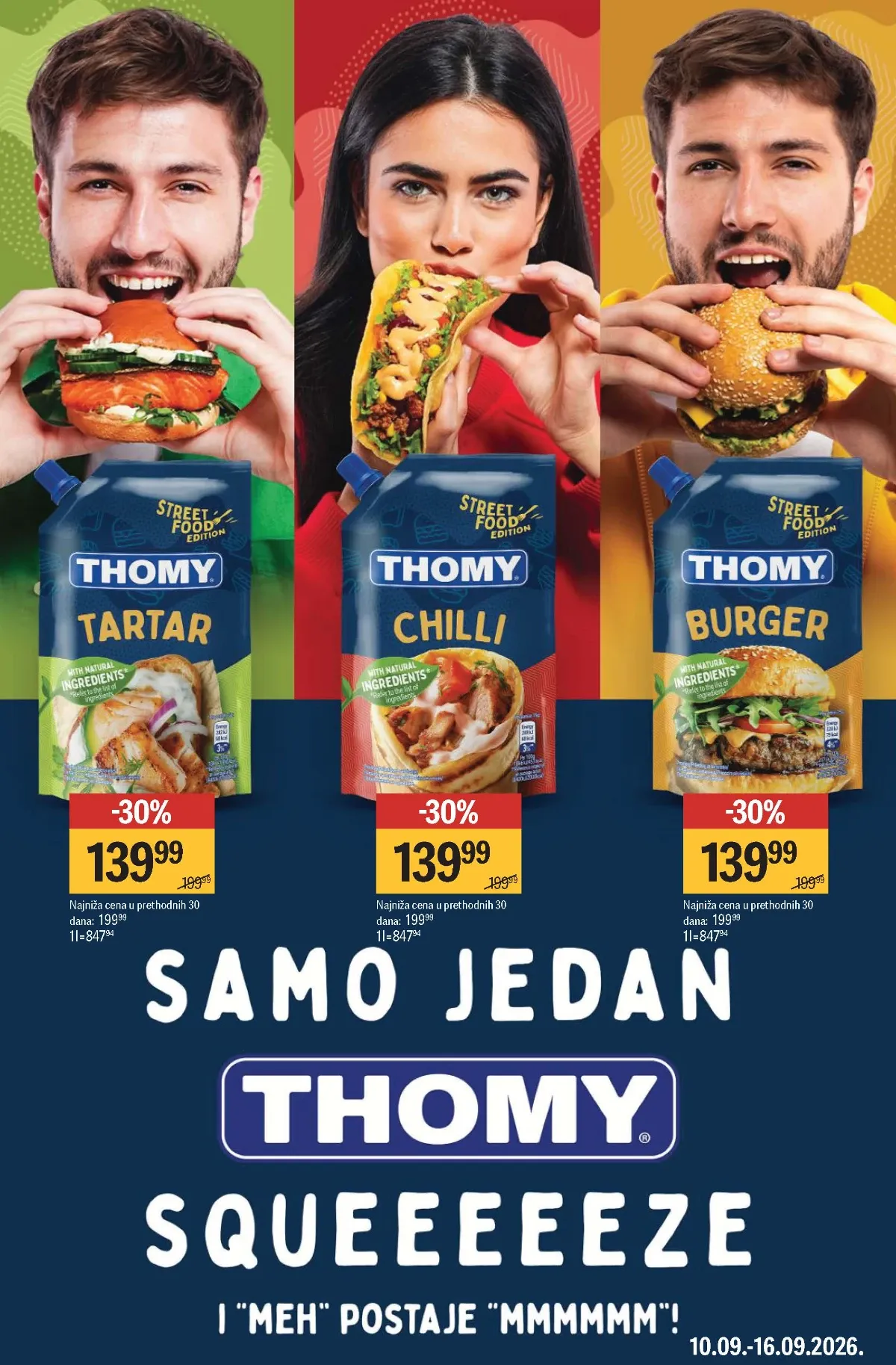 Maxi katalog – Thomy sosovi sniženi 30%