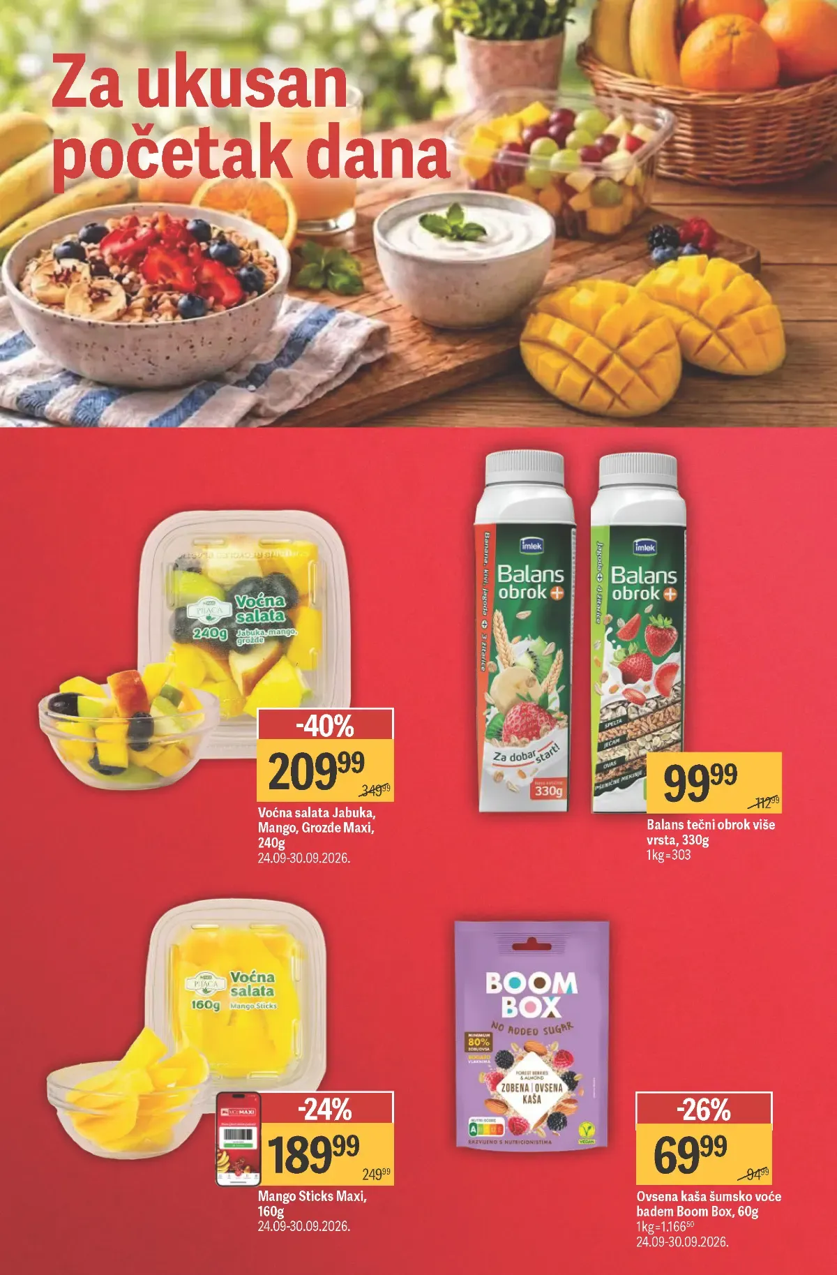 Maxi katalog – strana 8, proizvodi za doručak