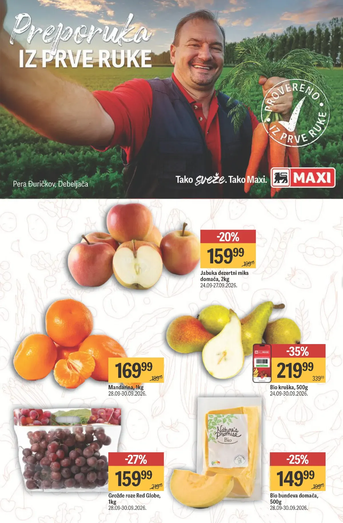 Maxi katalog – strana 11, sveže voće i povrće