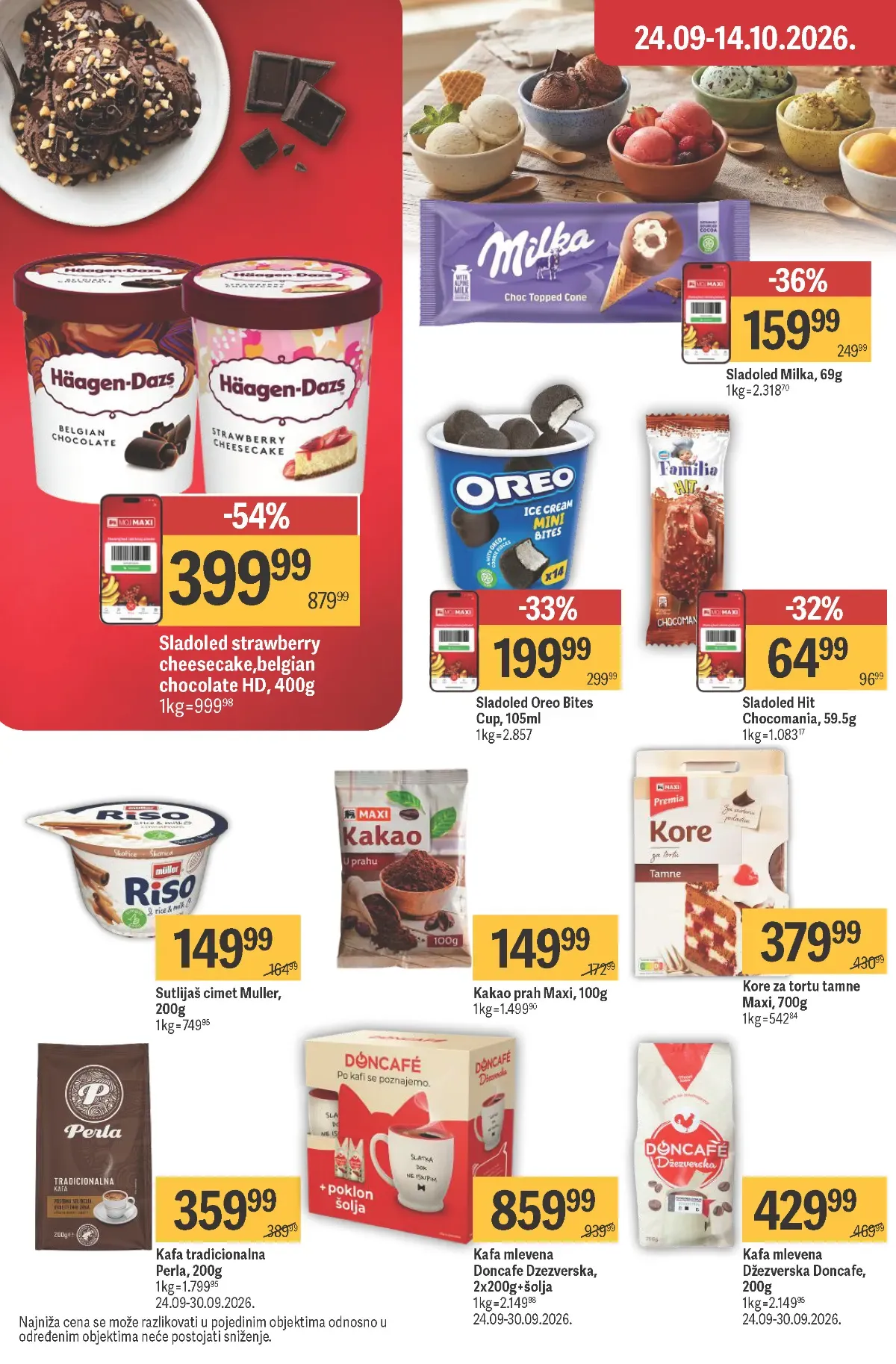 Maxi katalog – strana 29, kakao i sladoledi