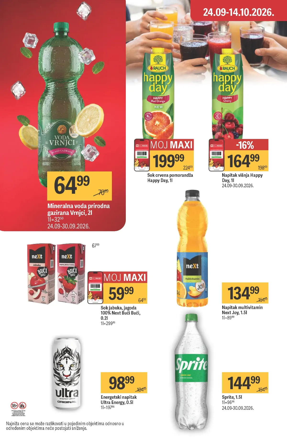 Maxi katalog – strana 43, energetski i osvežavajući napici