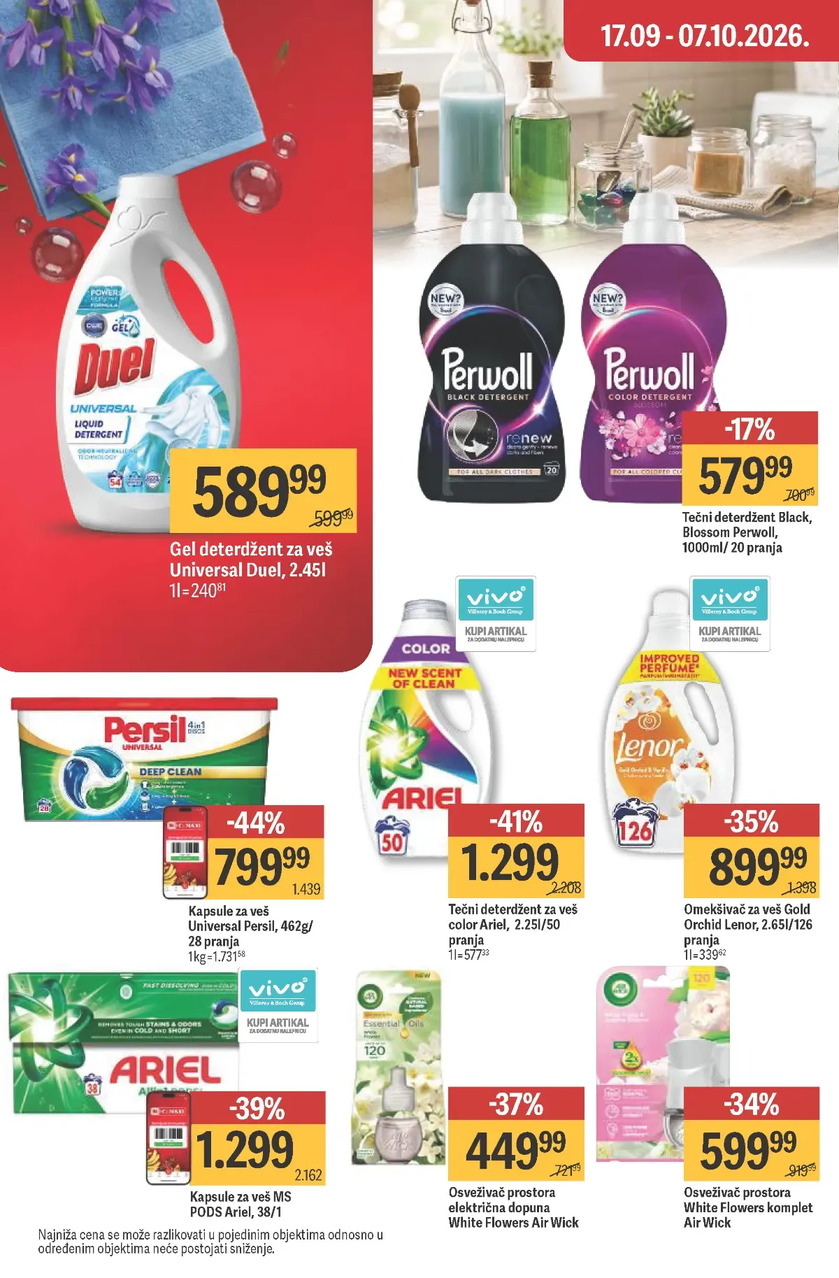Maxi katalog – strana 50, deterdženti i omekšivači