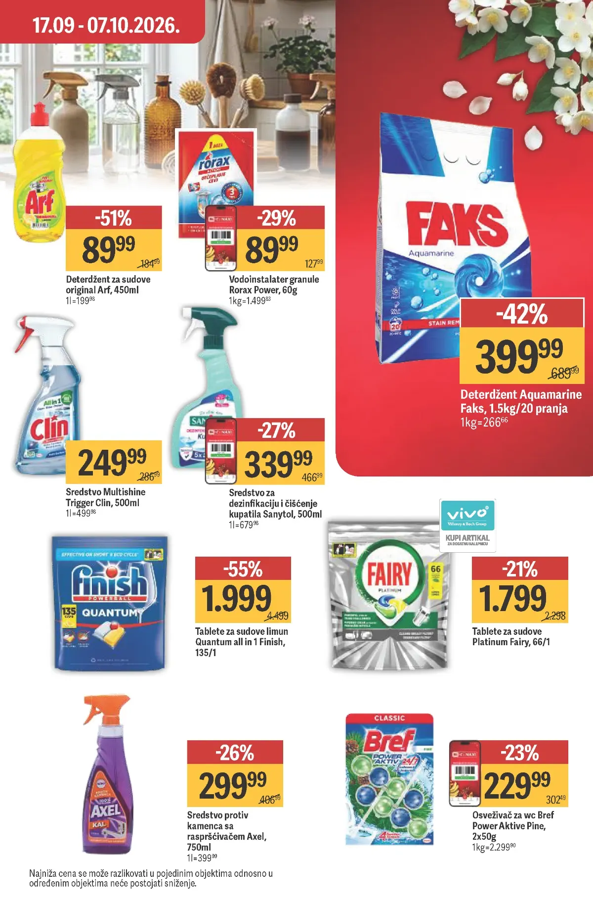 Maxi katalog – strana 51, sredstva za čišćenje