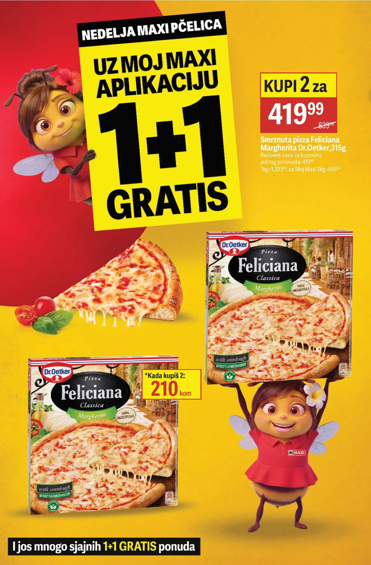 Maxi katalog strana 4 – JP Chenet belo vino i Dr. Oetker Feliciana pizza