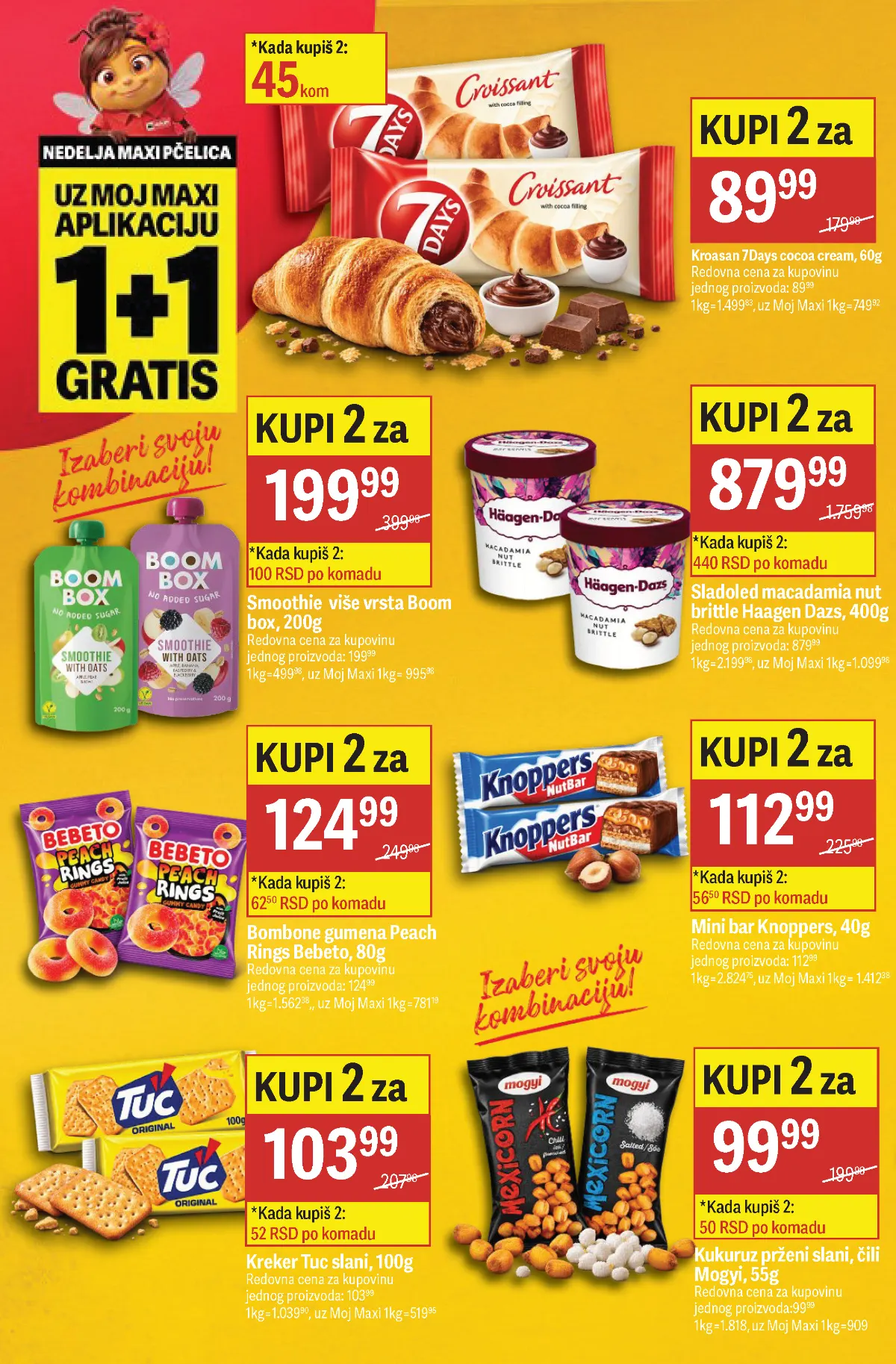 Maxi katalog strana 8 – Häagen-Dazs, Knoppers i slatkiši