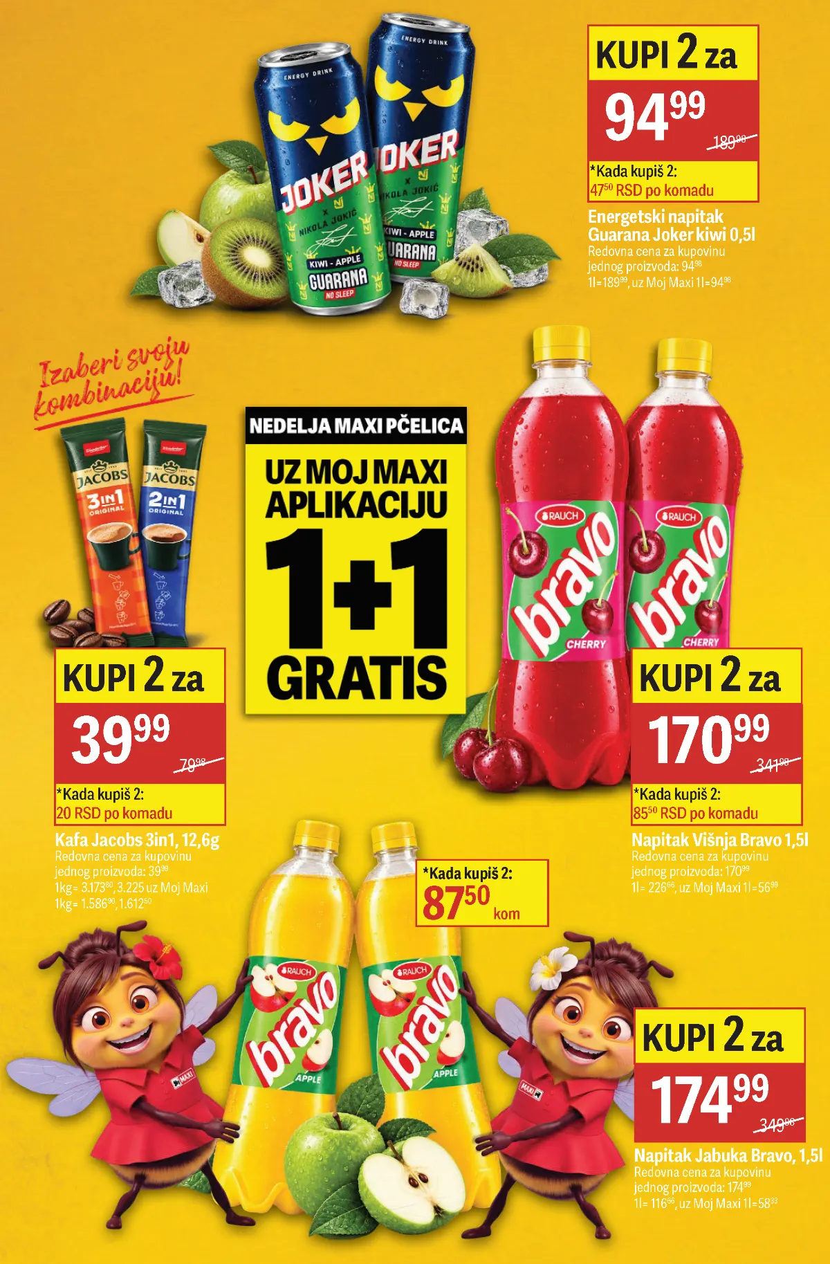 Maxi katalog strana 9 – Guarana Joker, Bravo i Jacobs
