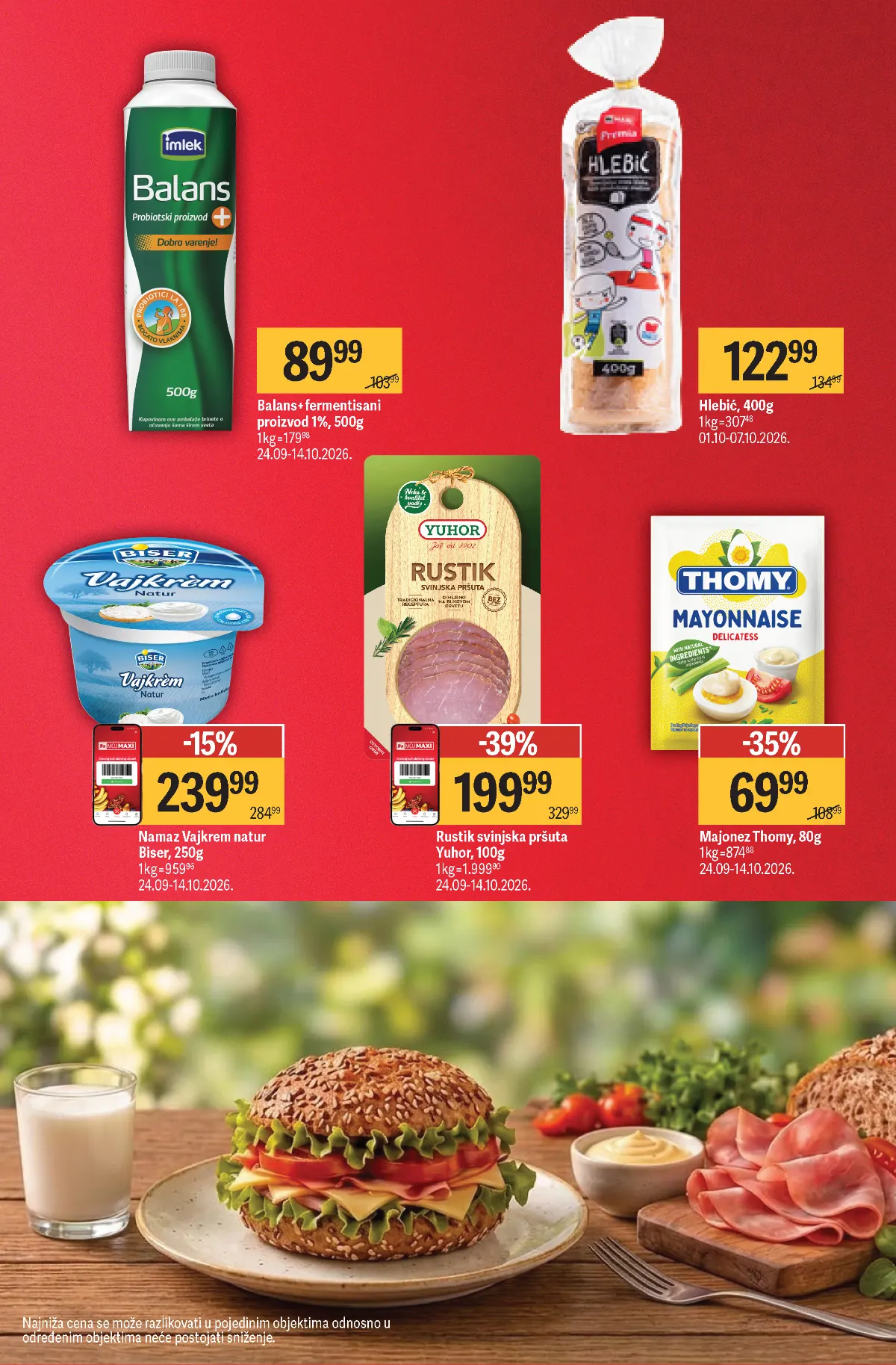 Maxi katalog strana 13 – Balans, Thomy, Vajkrem i Yuhor