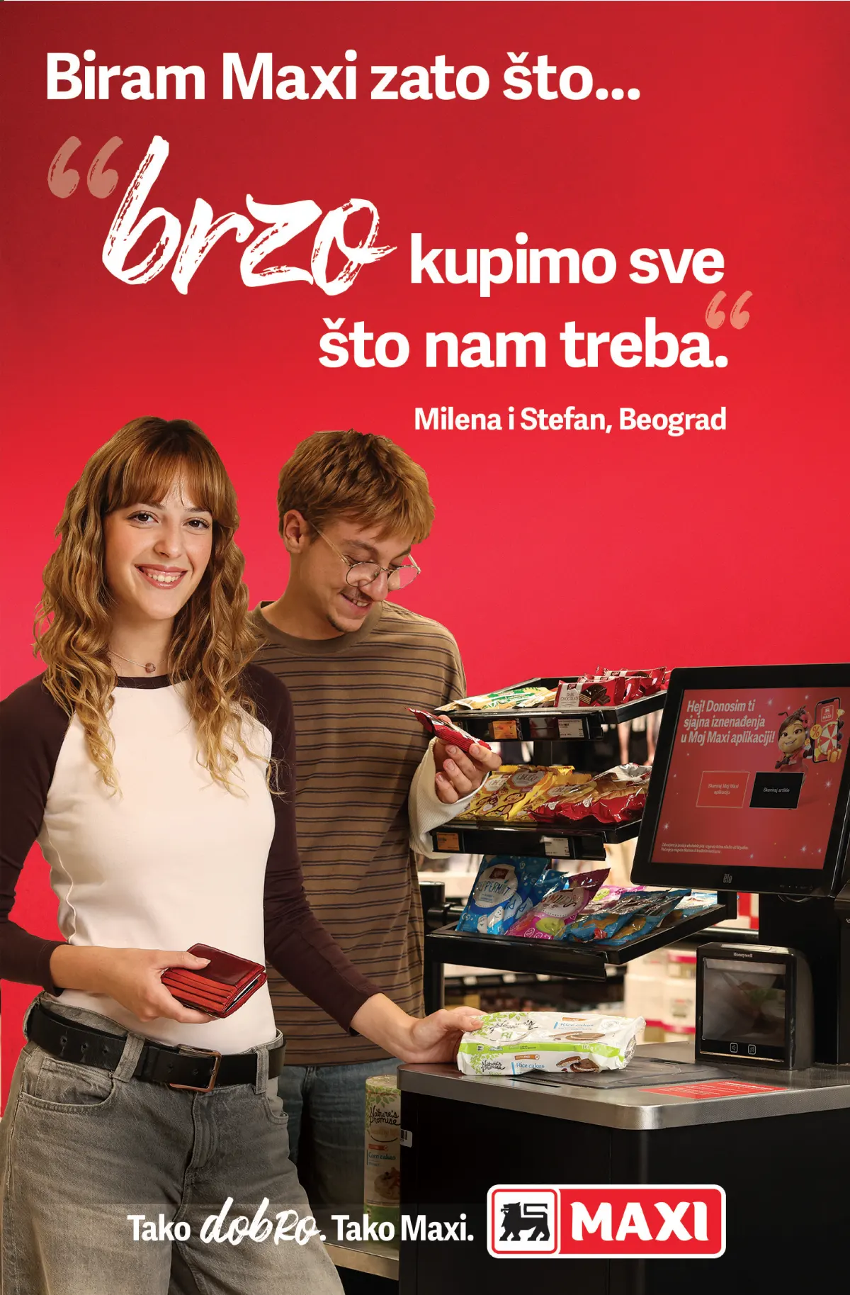 Maxi katalog strana 28 – Biram Maxi zato što brzo kupimo sve što nam treba