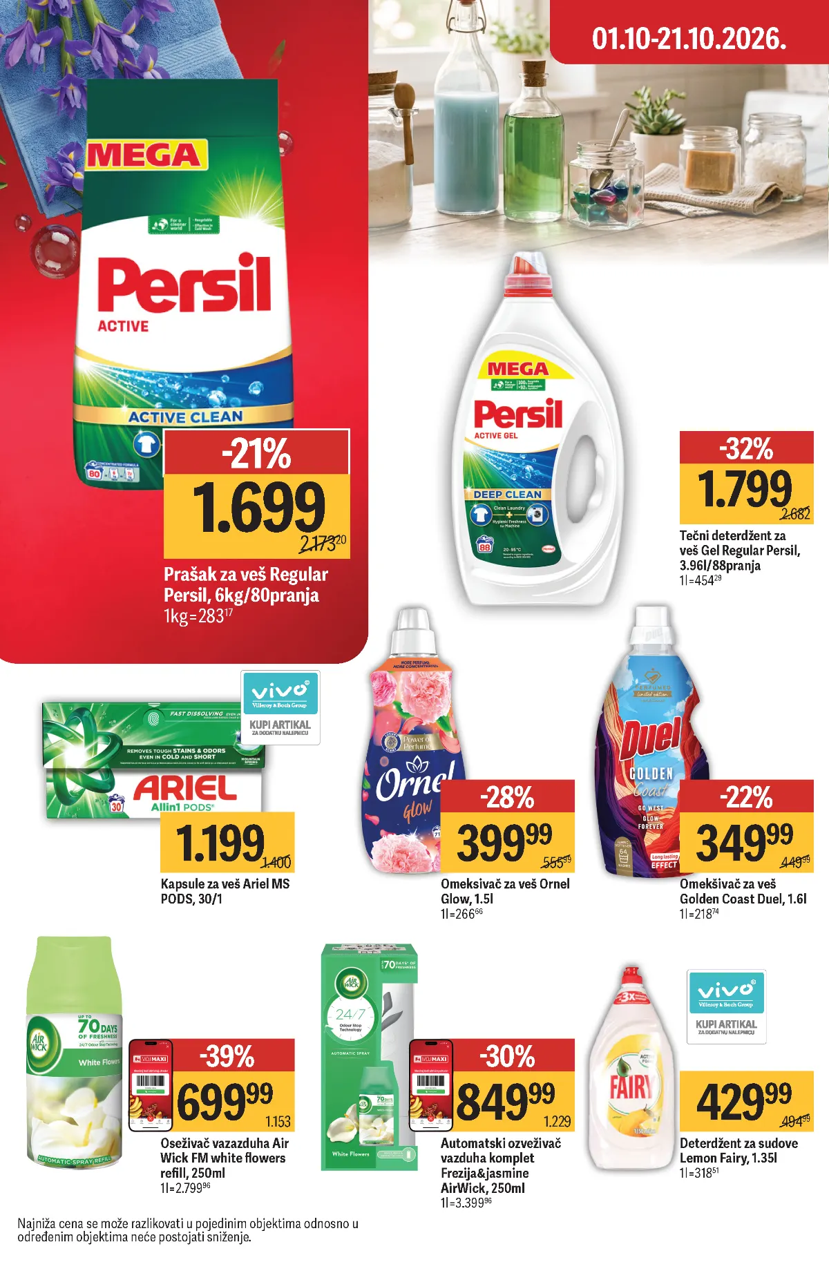 Maxi katalog strana 52 – Persil, Ariel, Fairy i Air Wick